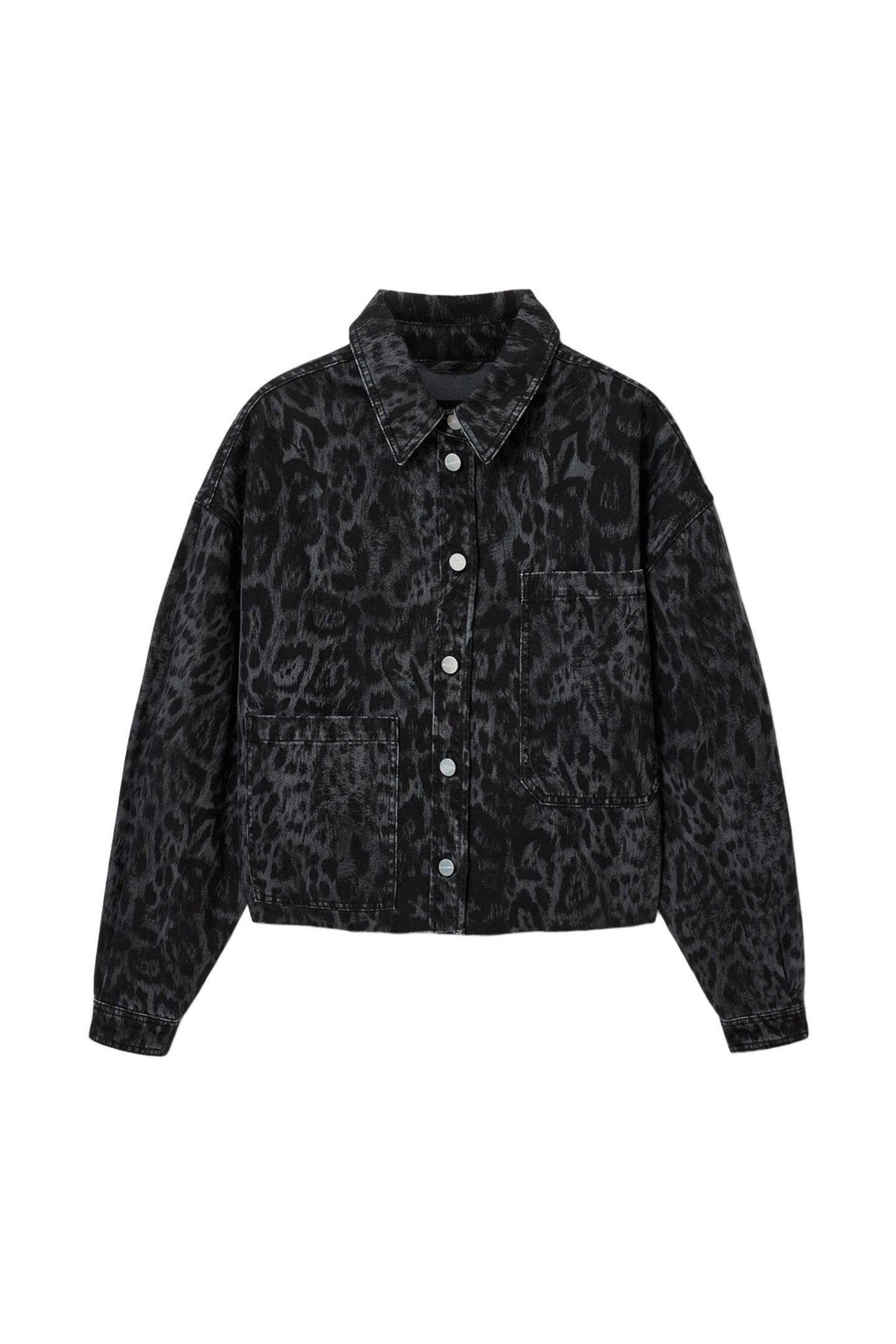 NICKY DENIM SHACKET LEPPO BLACK 6