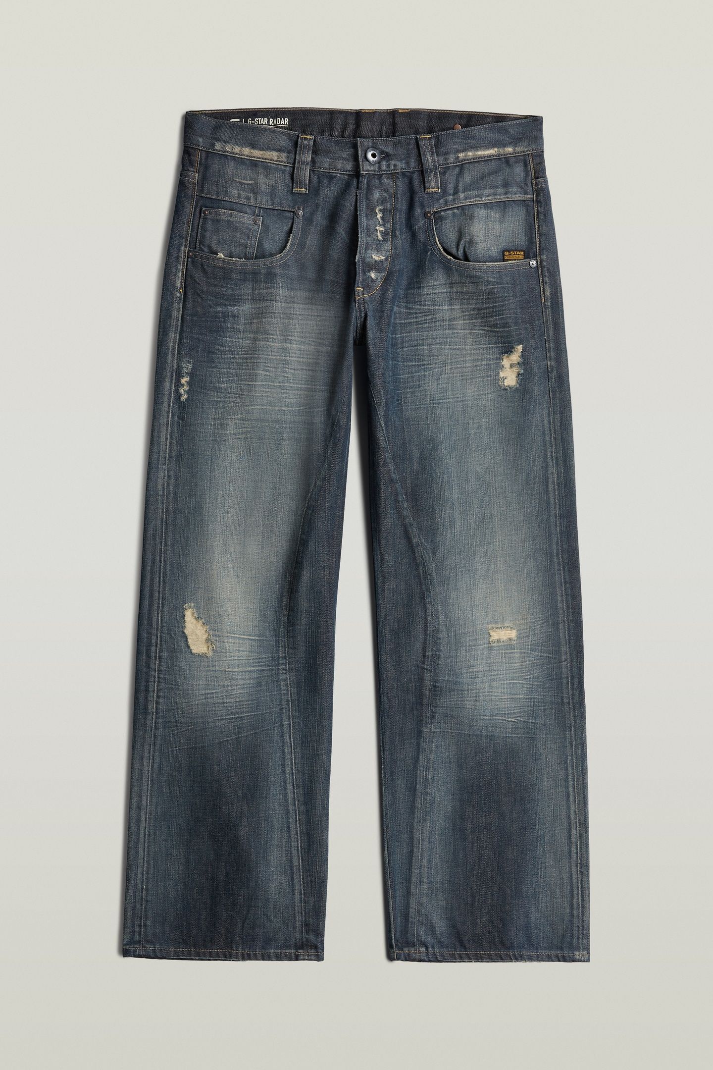 G-STAR RADAR LOW LOOSE JEANS MEDIUM BLUE 5