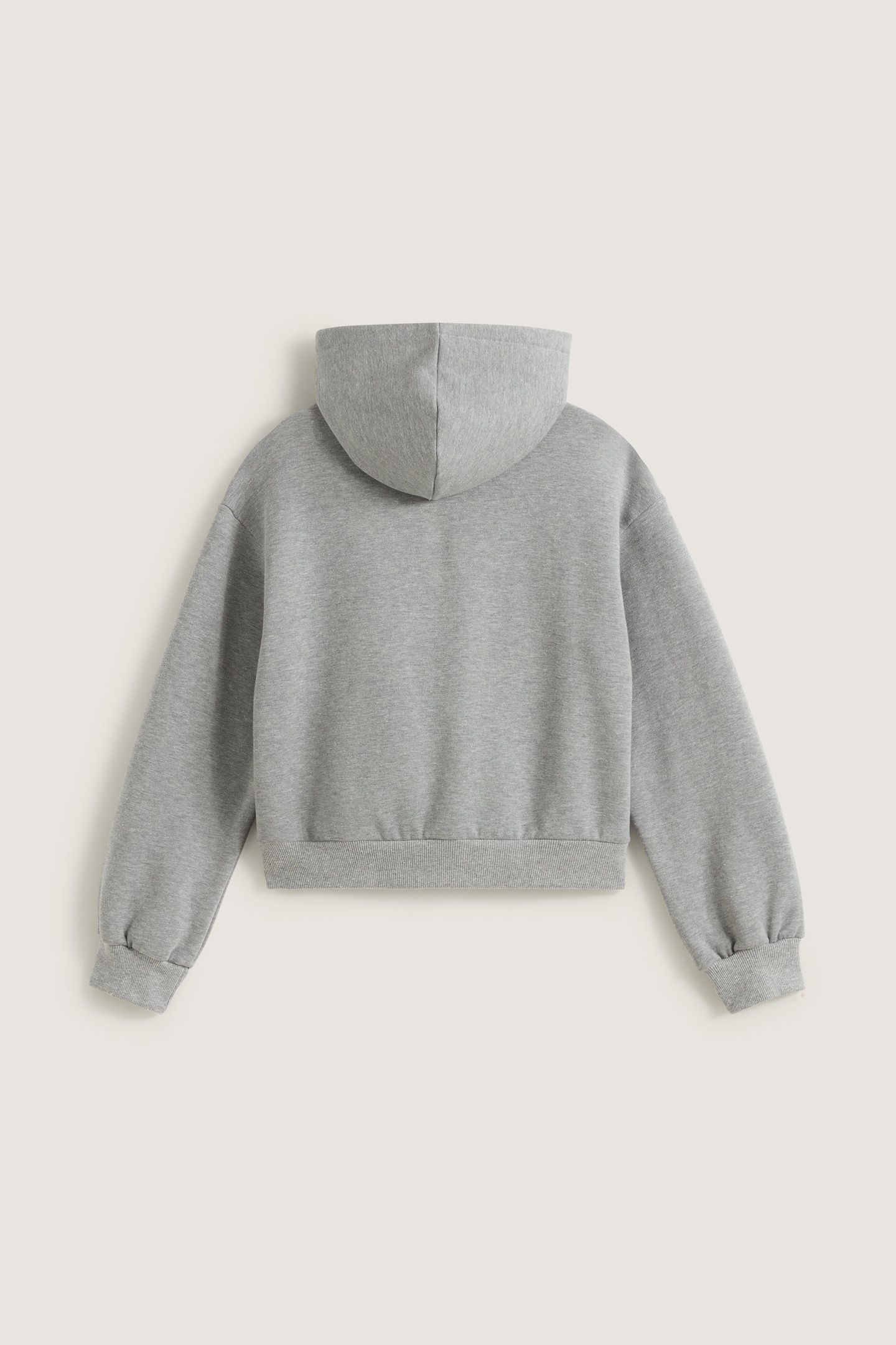 GIRLS VAN-ARCHY LABEL ZIP CEMENT HEATHER 3