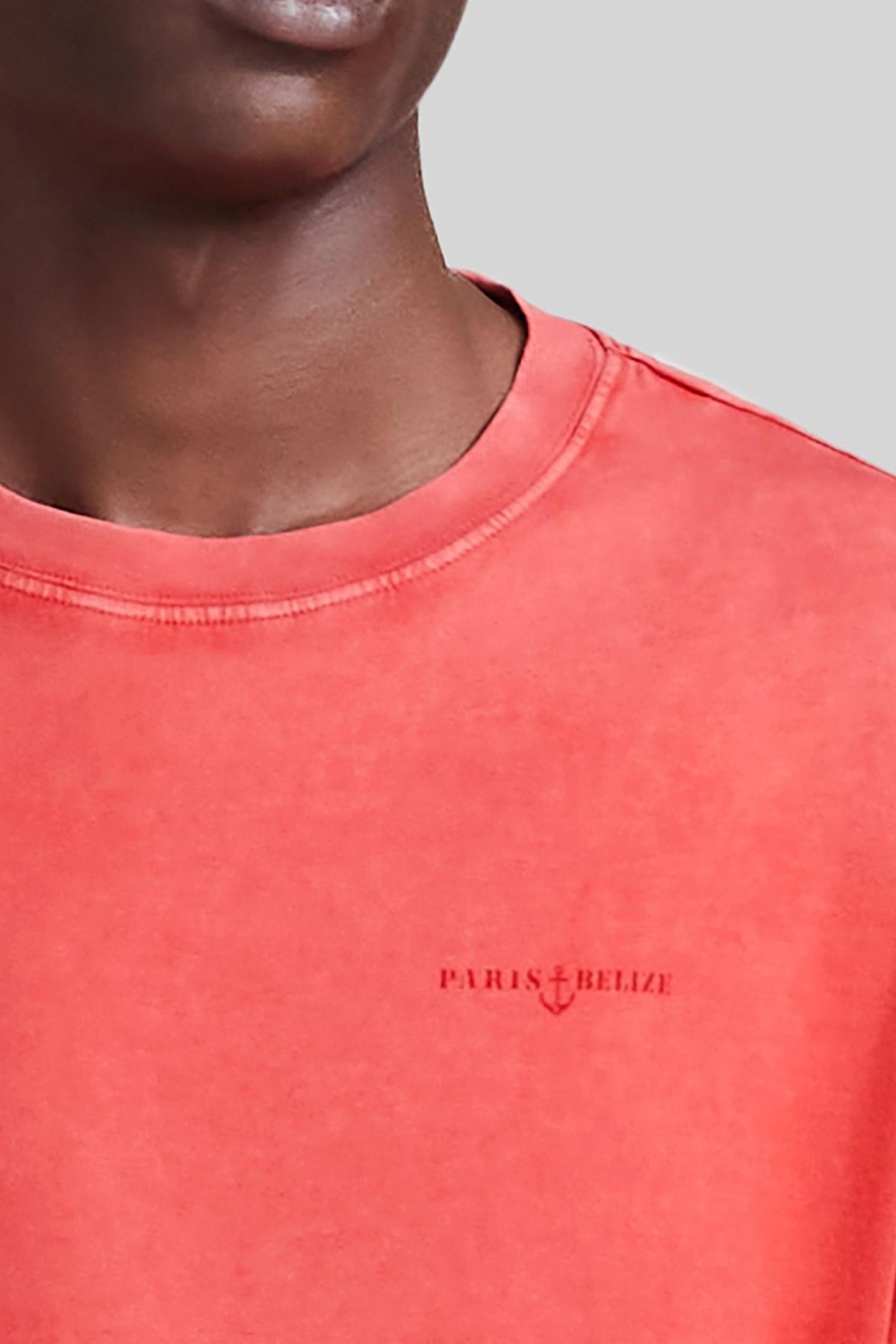 CAYENNE T-SHIRT WITH SLOGAN AND ANCHOR ON CHEST 6