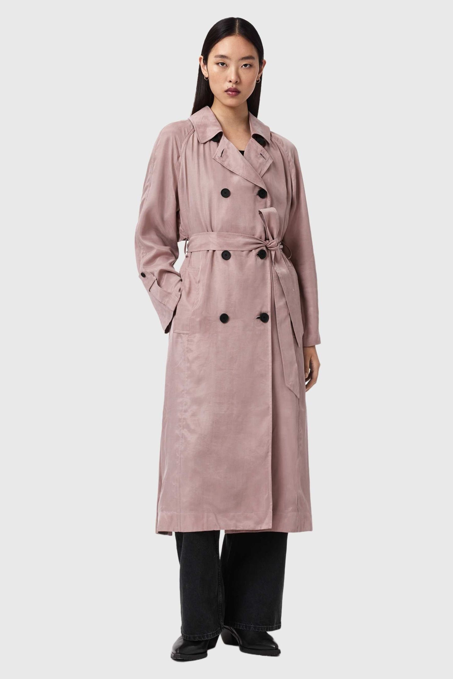 LIZIE TRENCH SHADOW PINK 3