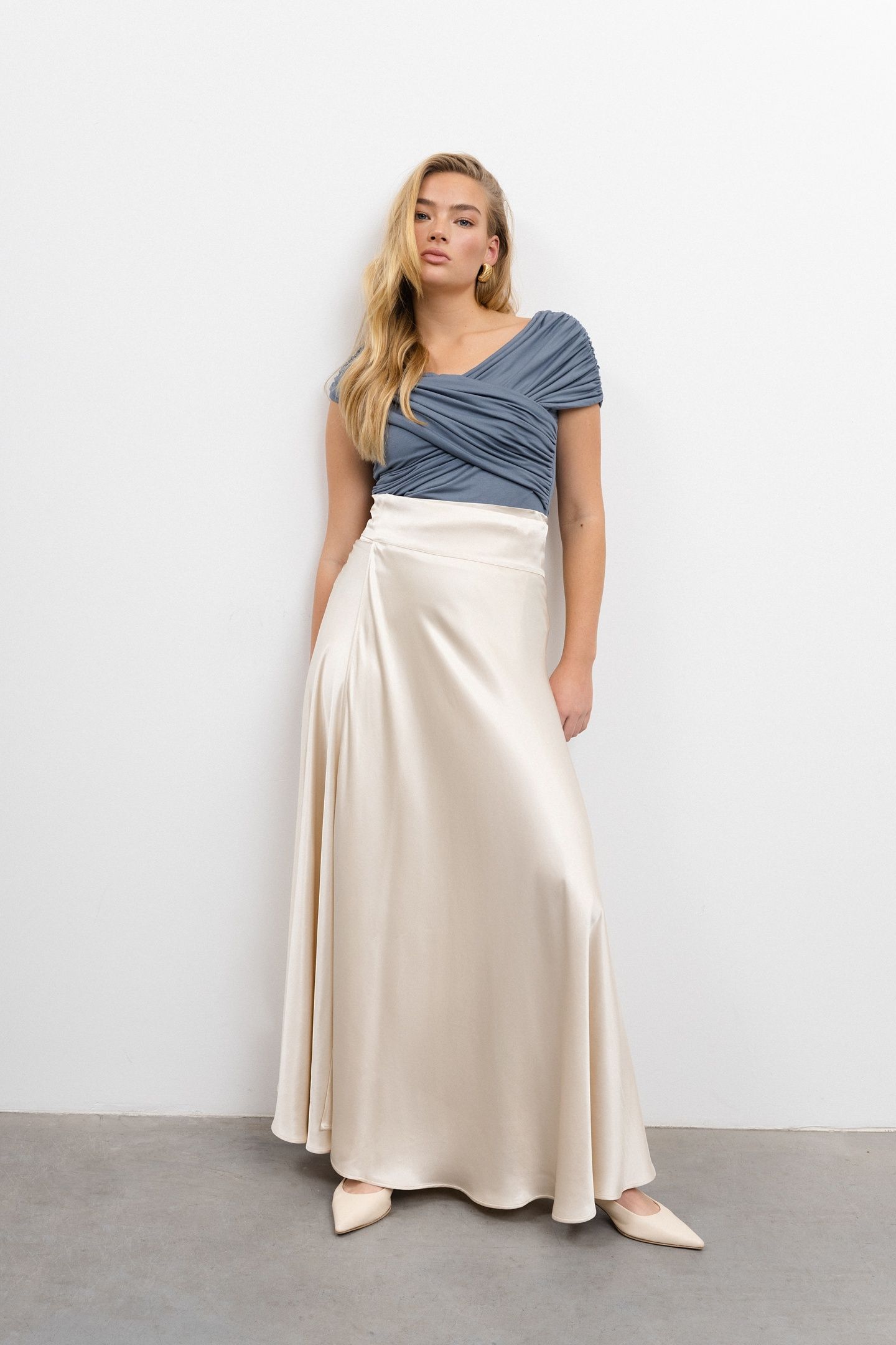 HAZEL SKIRT CHAMPAGNE 1