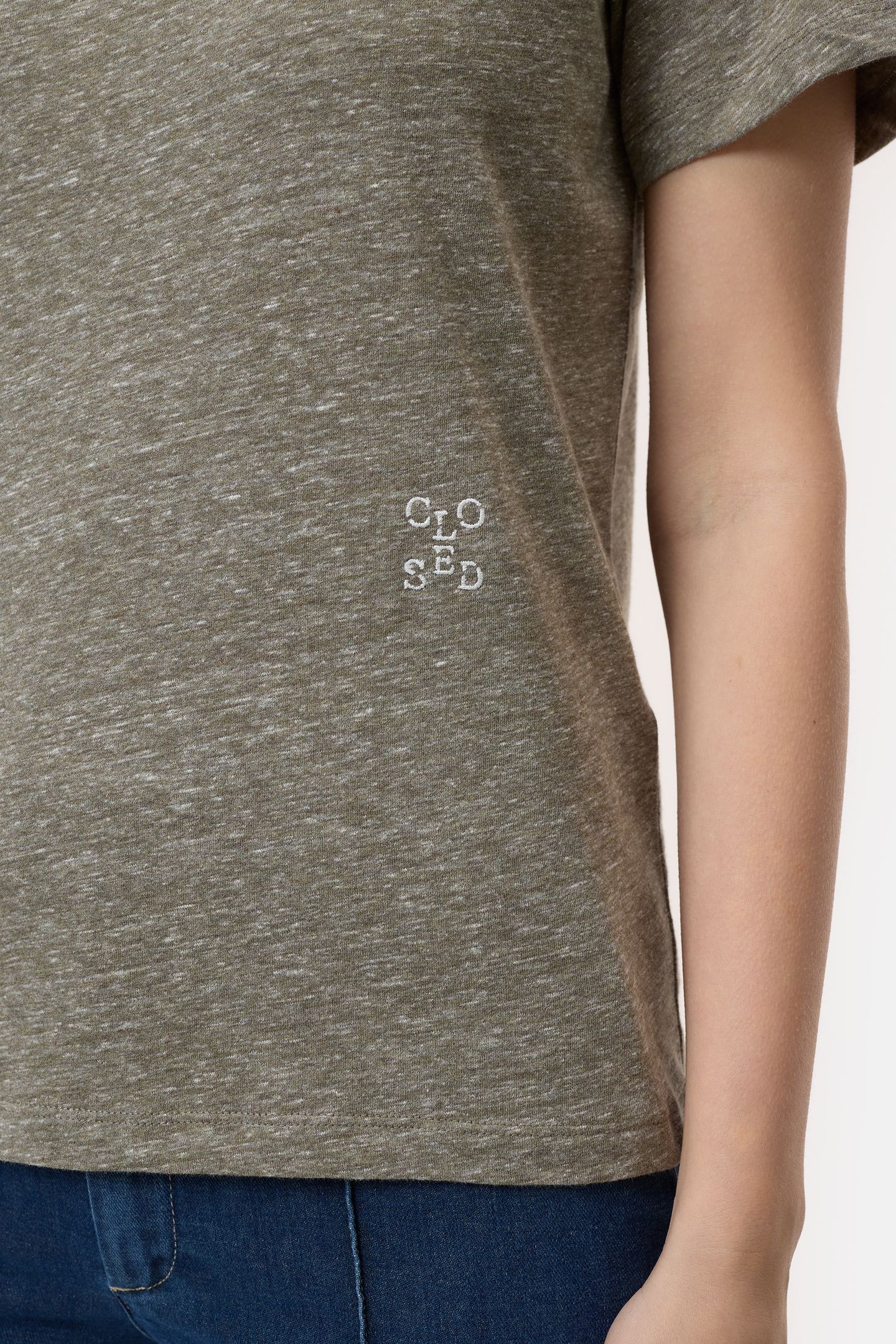 BASIC T-SHIRT FADED GREEN 5