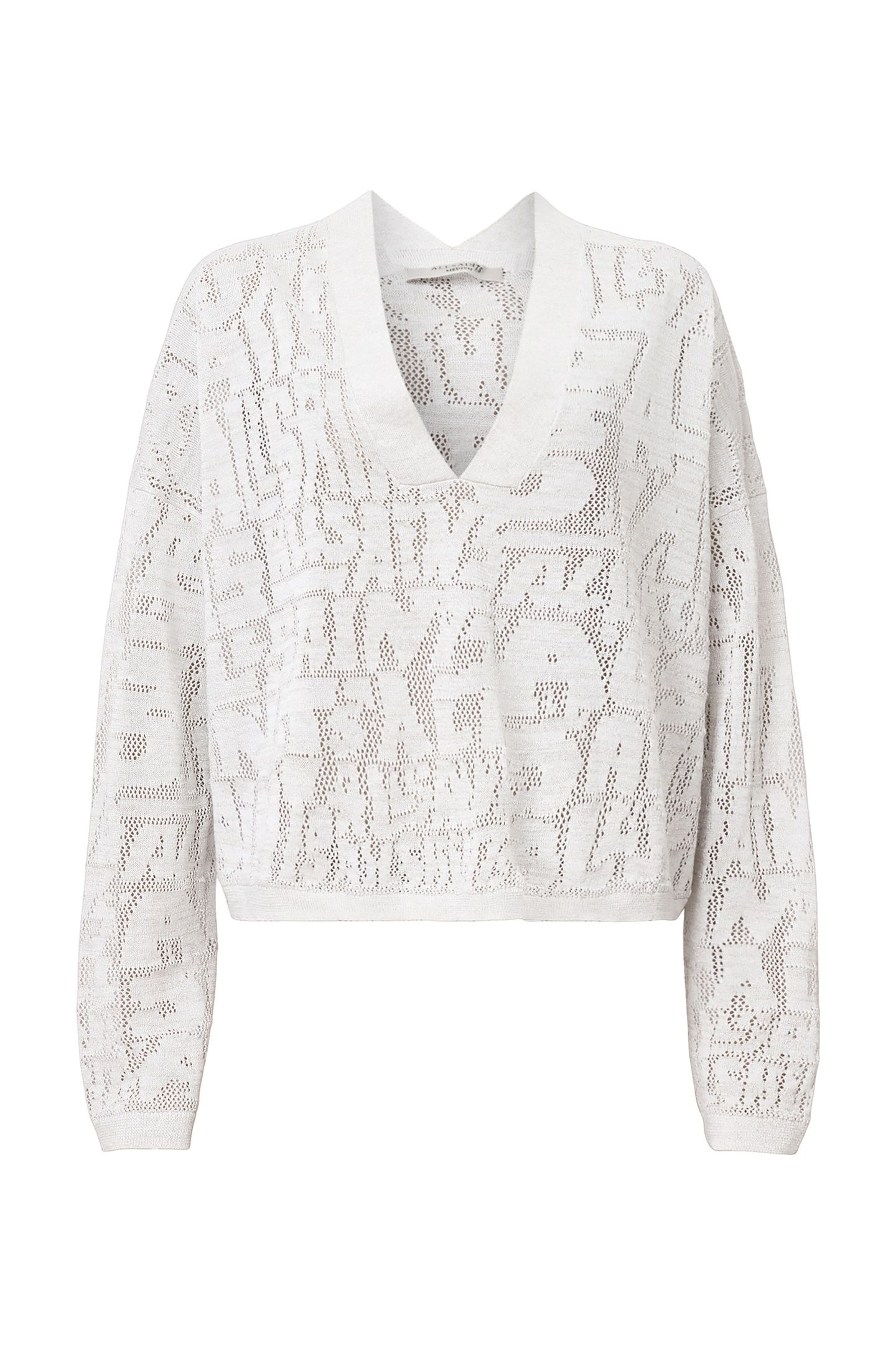 KAITO V NECK CHALK WHITE 5