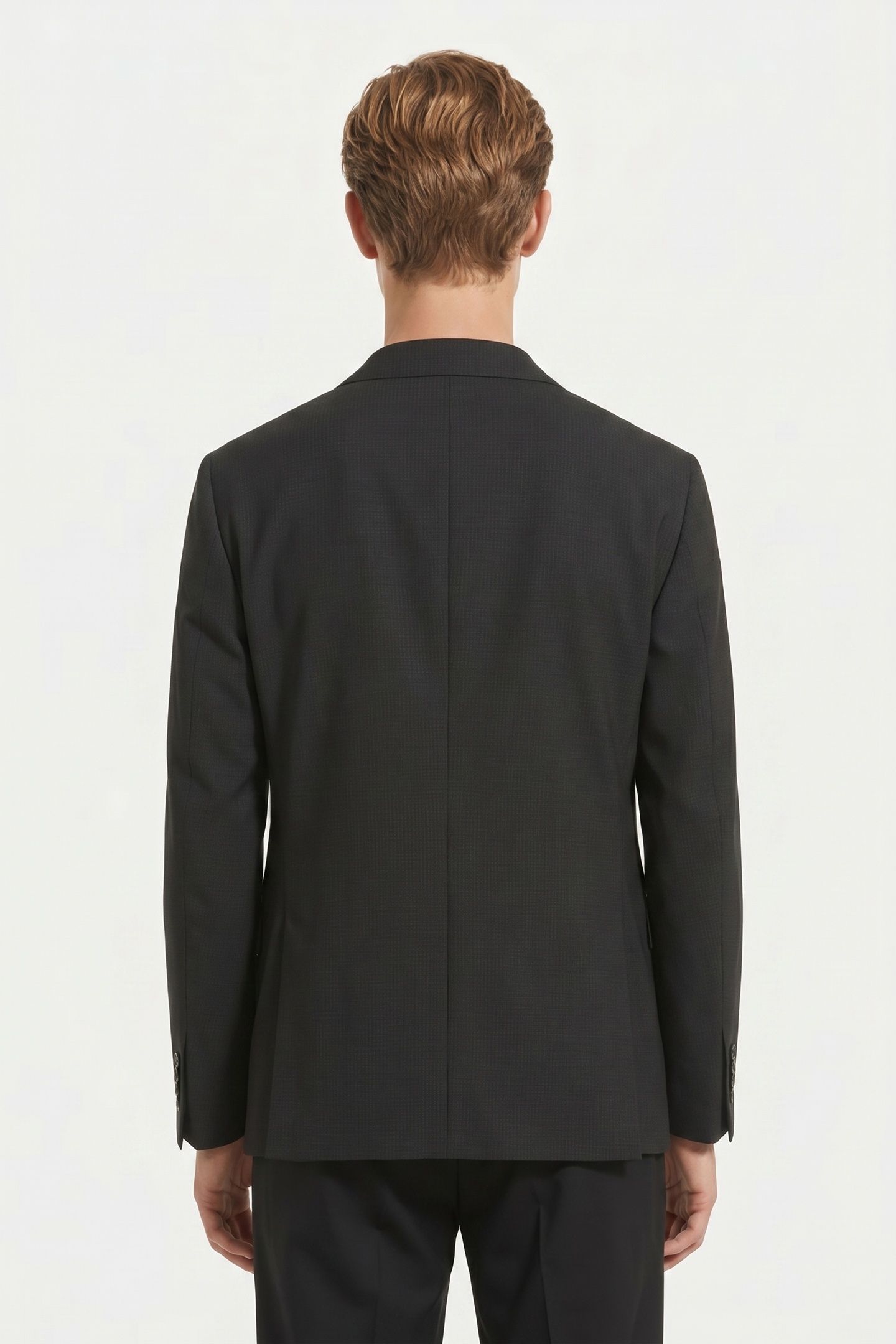 WOOL JACKET DARK GREY 2