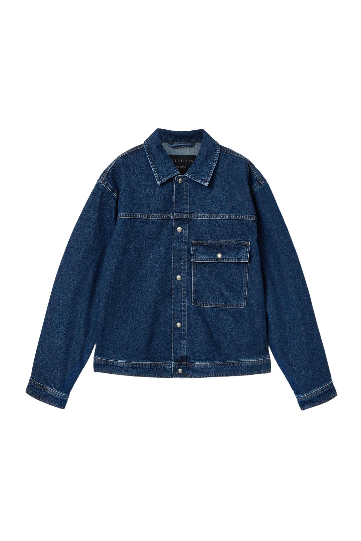 CAST DENIM JACKET DARK INDIGO 5
