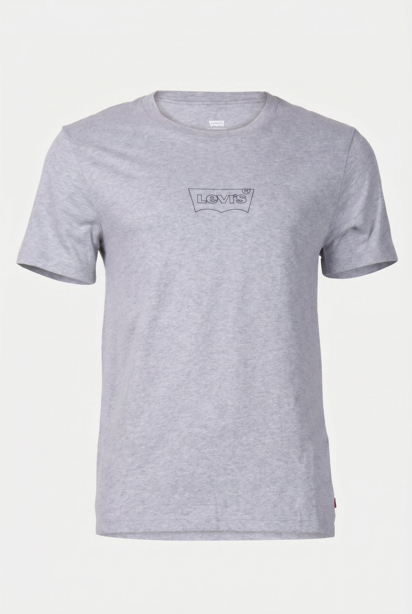 LSEGRAPHIC CREWNECK TE OUTLINE BW BLACK LOGO GREY HEATHER BO 3