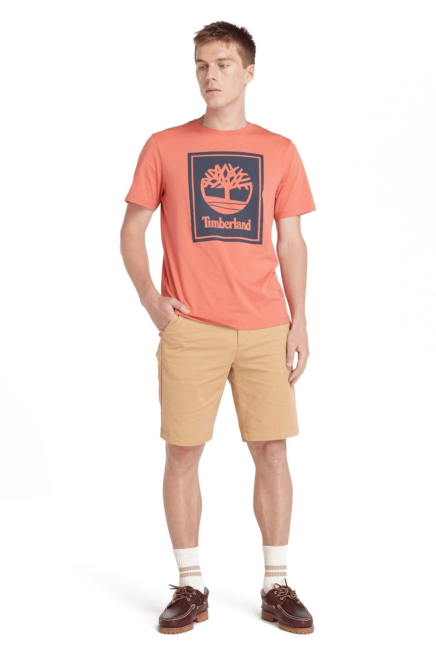 CLAREMONT TWILL CHINO SHORT LIGHT WHEAT BOOT 2