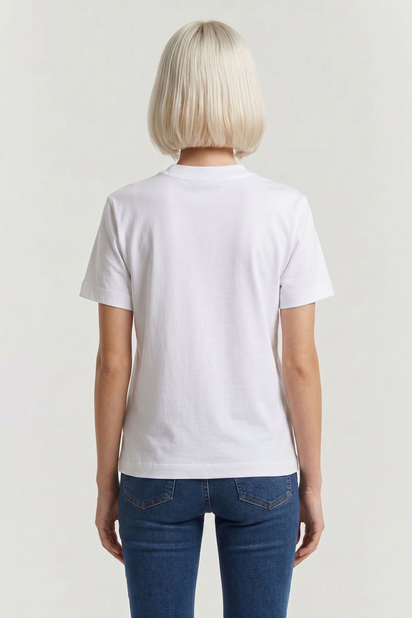 SS CLASSIC MONOLOGO TEE BRILLIANT WHITE 2