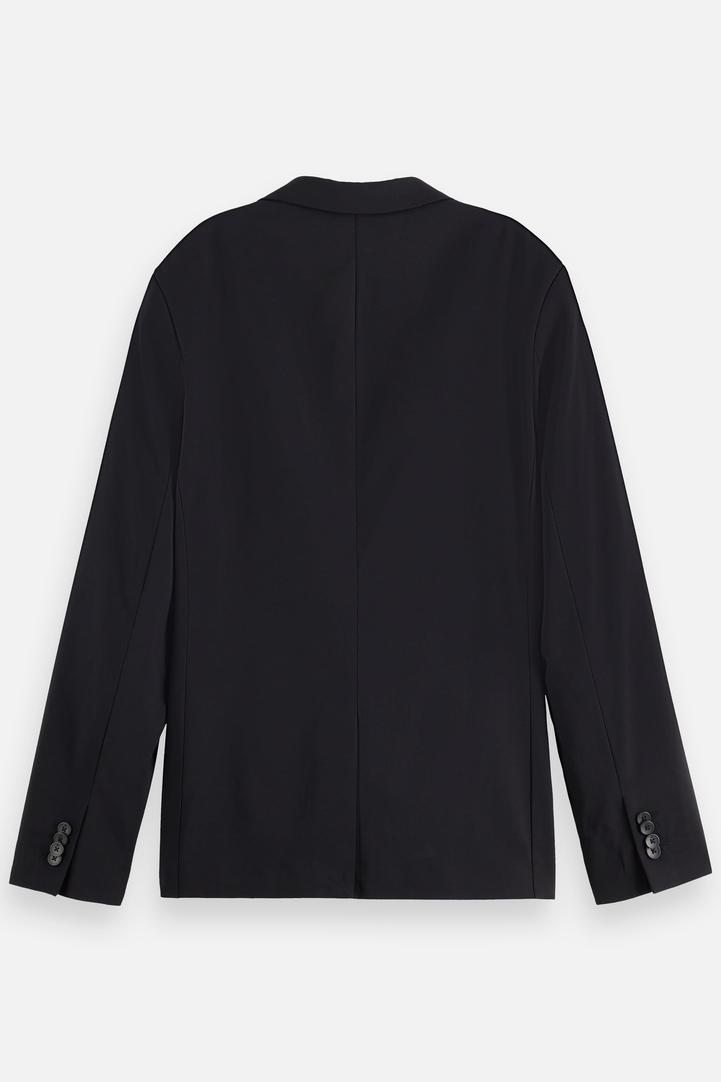 CORE - UNCONSTRUCTED PEAK LAPEL COOL-WOOL BLAZER BLACK 6