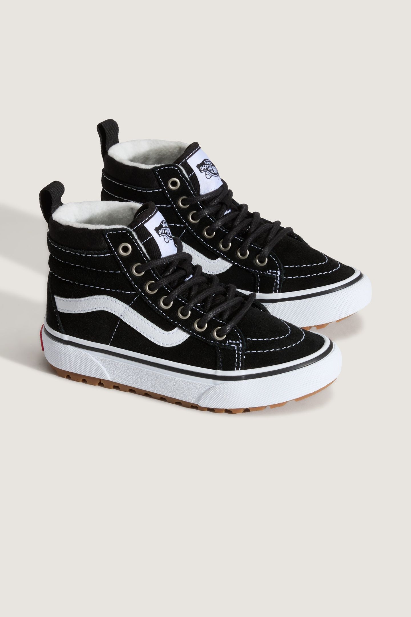 YOUTH UNISEX SK8-HI INSULATED BLACK/WHITE 3