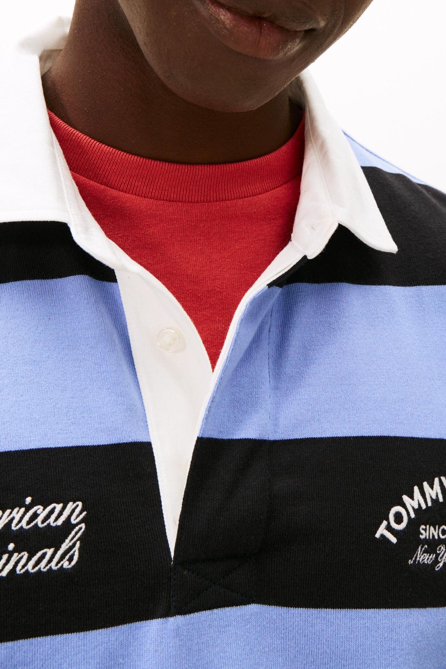 RELAXED STRIPE POLO NORDIC IRIS STRIPE 2