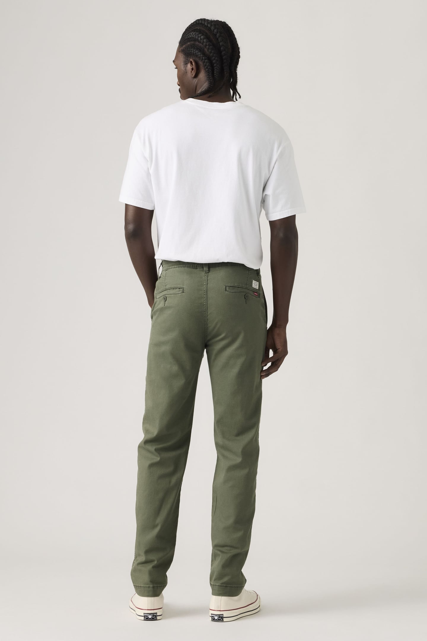 XX CHINO STANDARD TAPER LIGHTWEIGHT LINEN PANTS 2