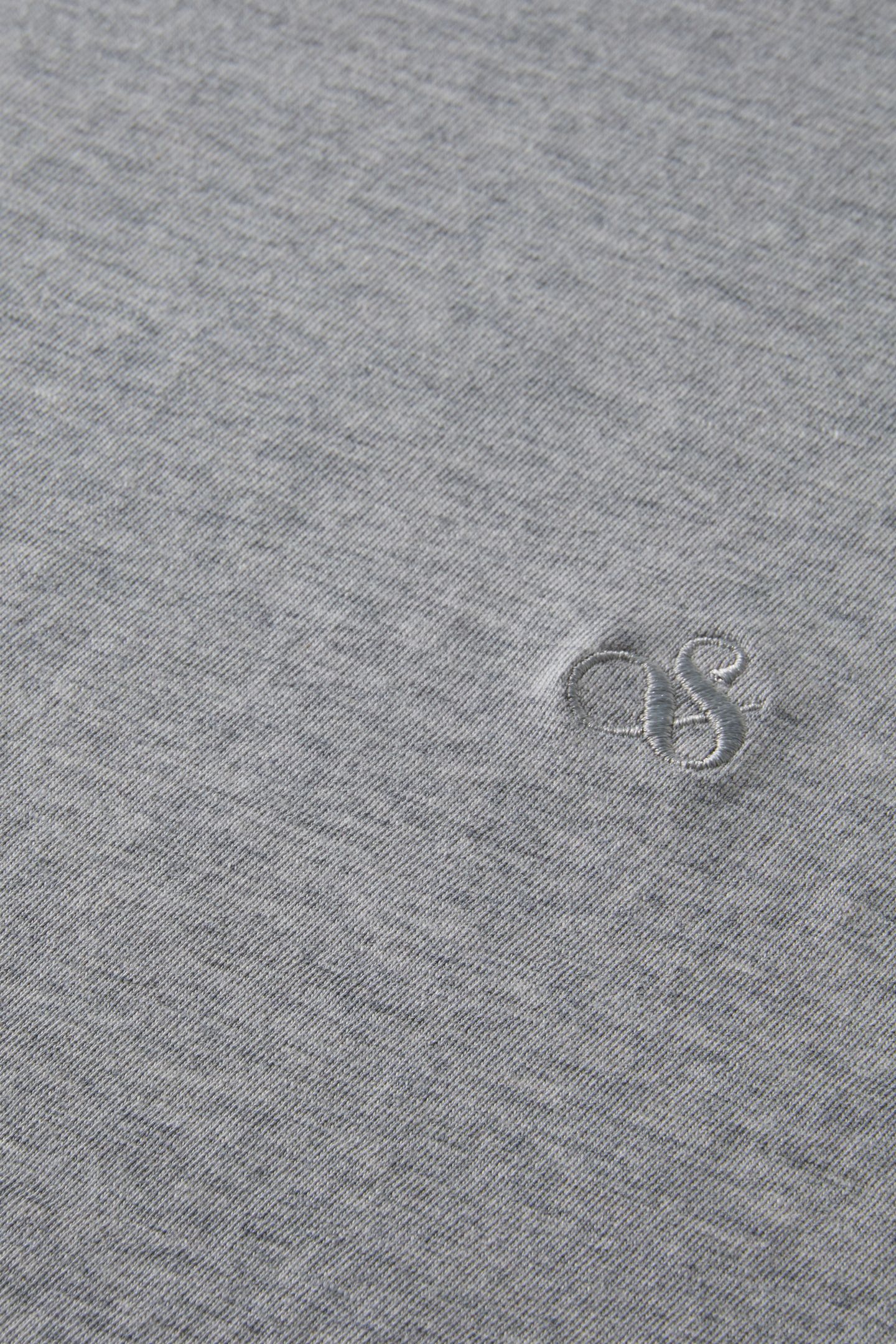 NOS CHEST LOGO REGULAR-FIT T-SHIRT GREY MELANGE 7