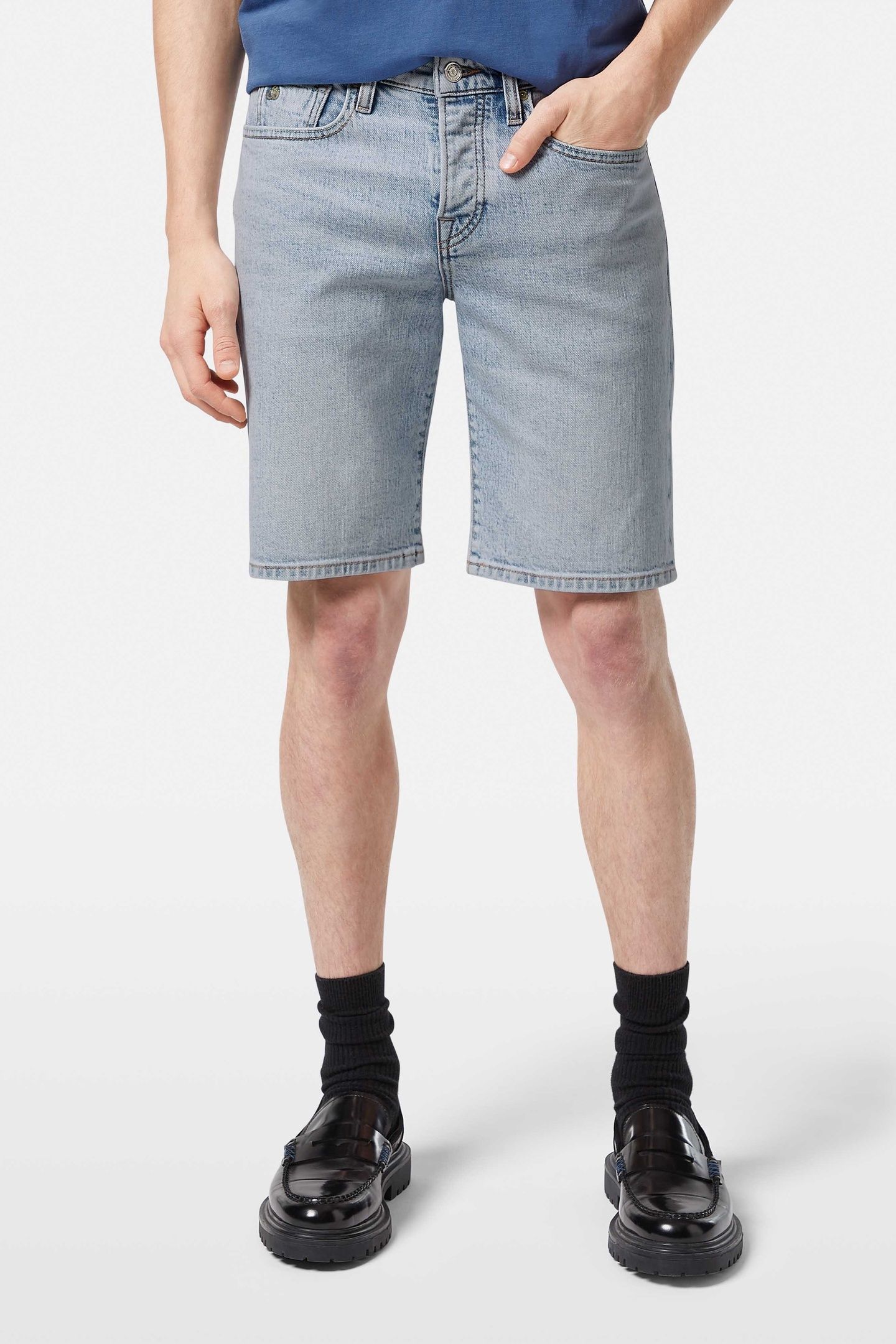 RALSTON SLIM FIT DENIM SHORT — SPRING LIGHTS SPRING LIGHTS 1