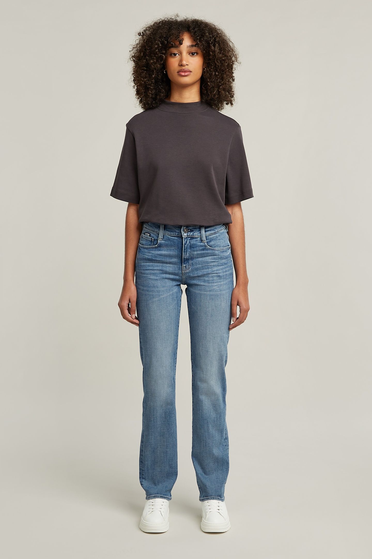 STRACE STRAIGHT JEANS LIGHT/PASTEL BLUE 3