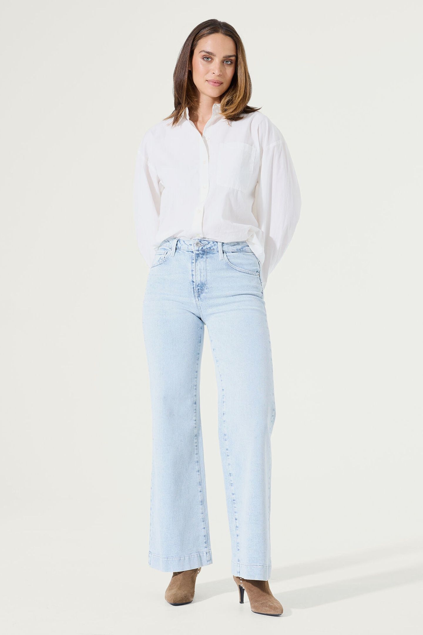 CELIA PANTS DENIM LIGHT USED 1