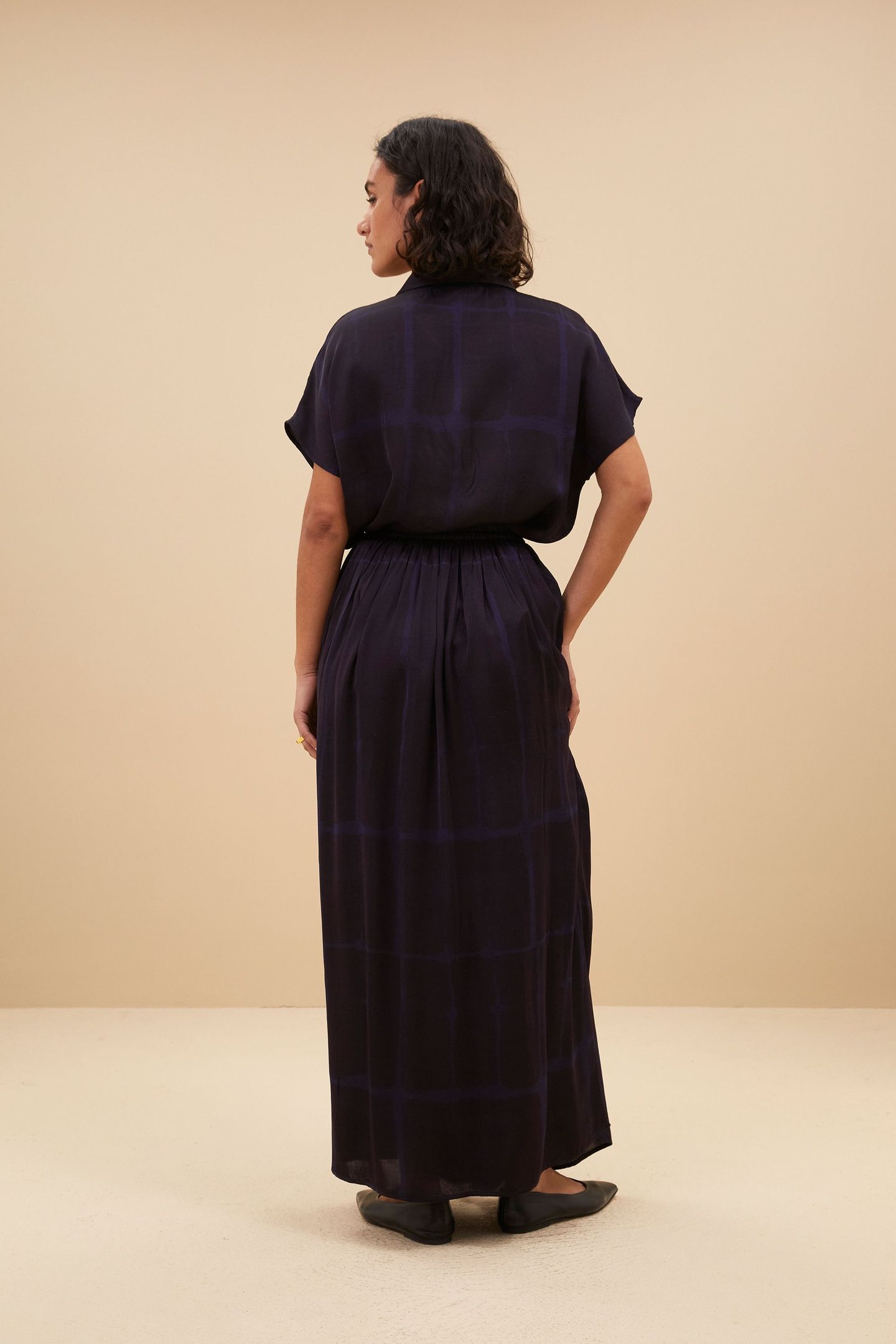 NINA SQUARE SKIRT SQUARE PRINT 3
