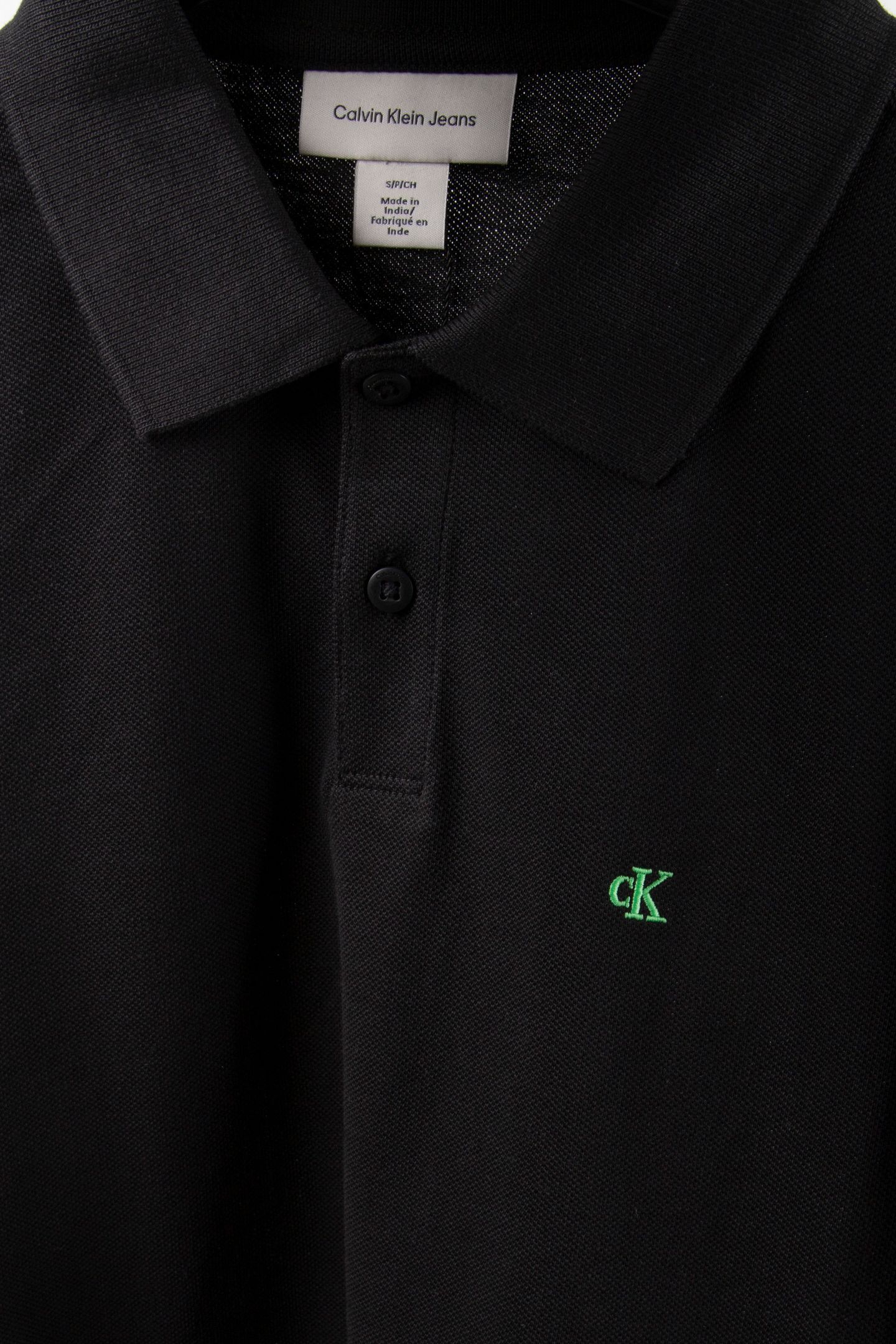 LS CASUAL PIQUE POLO BLACK 4