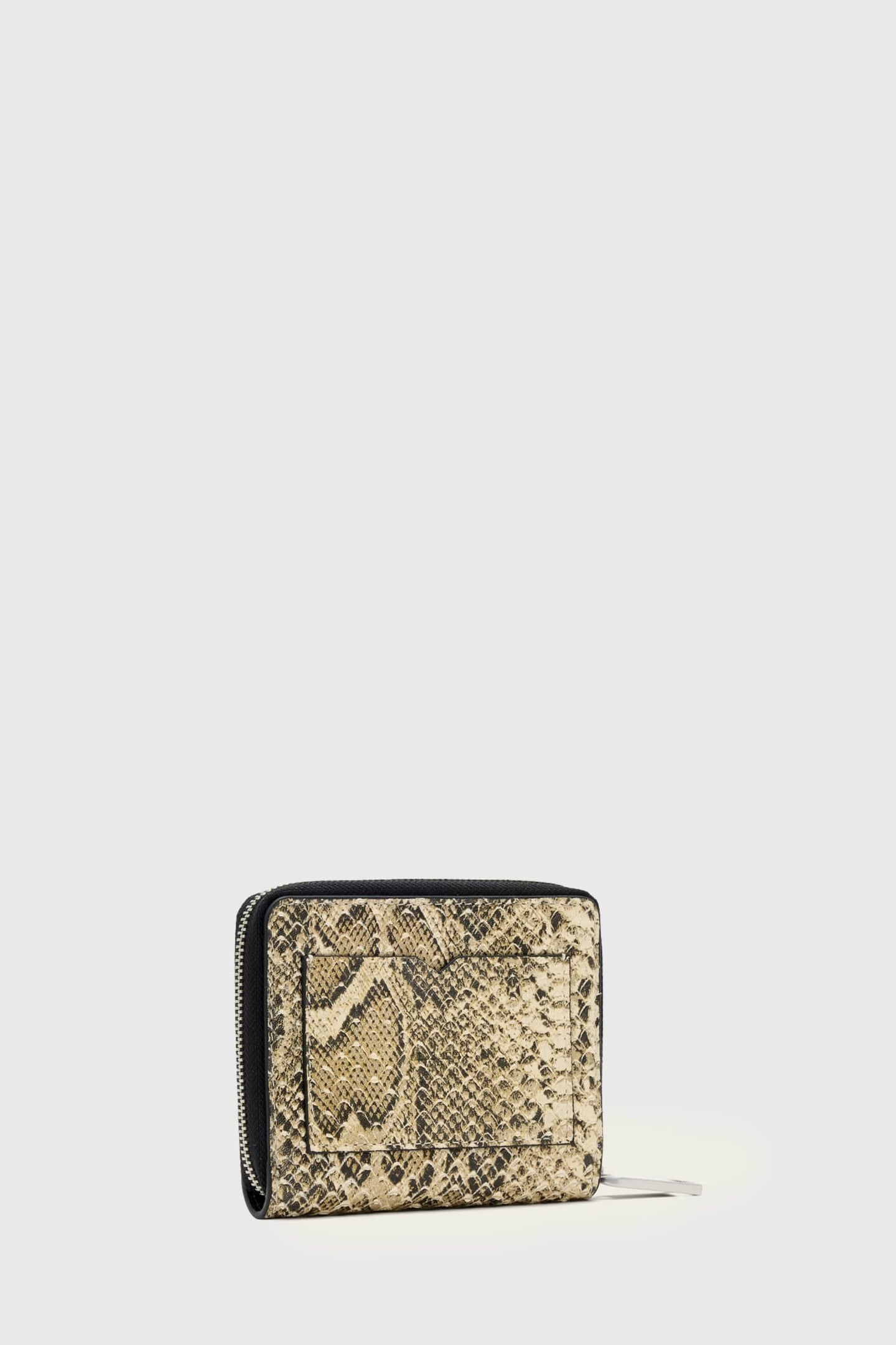 LENA SNAKE WALLET DESERT WHITE 1