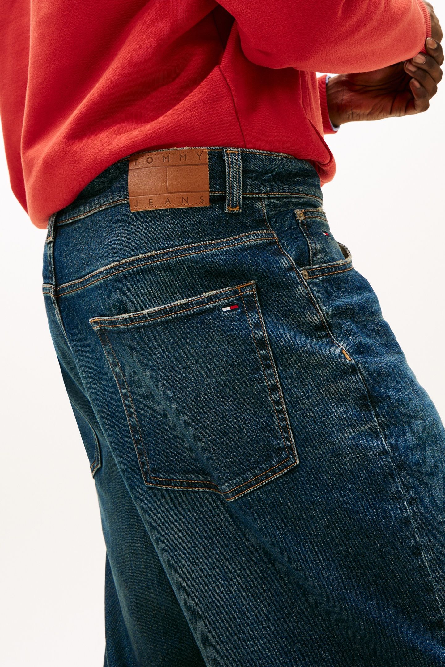 THEO BAGGY JEANS DENIM BLUE BLACK 5