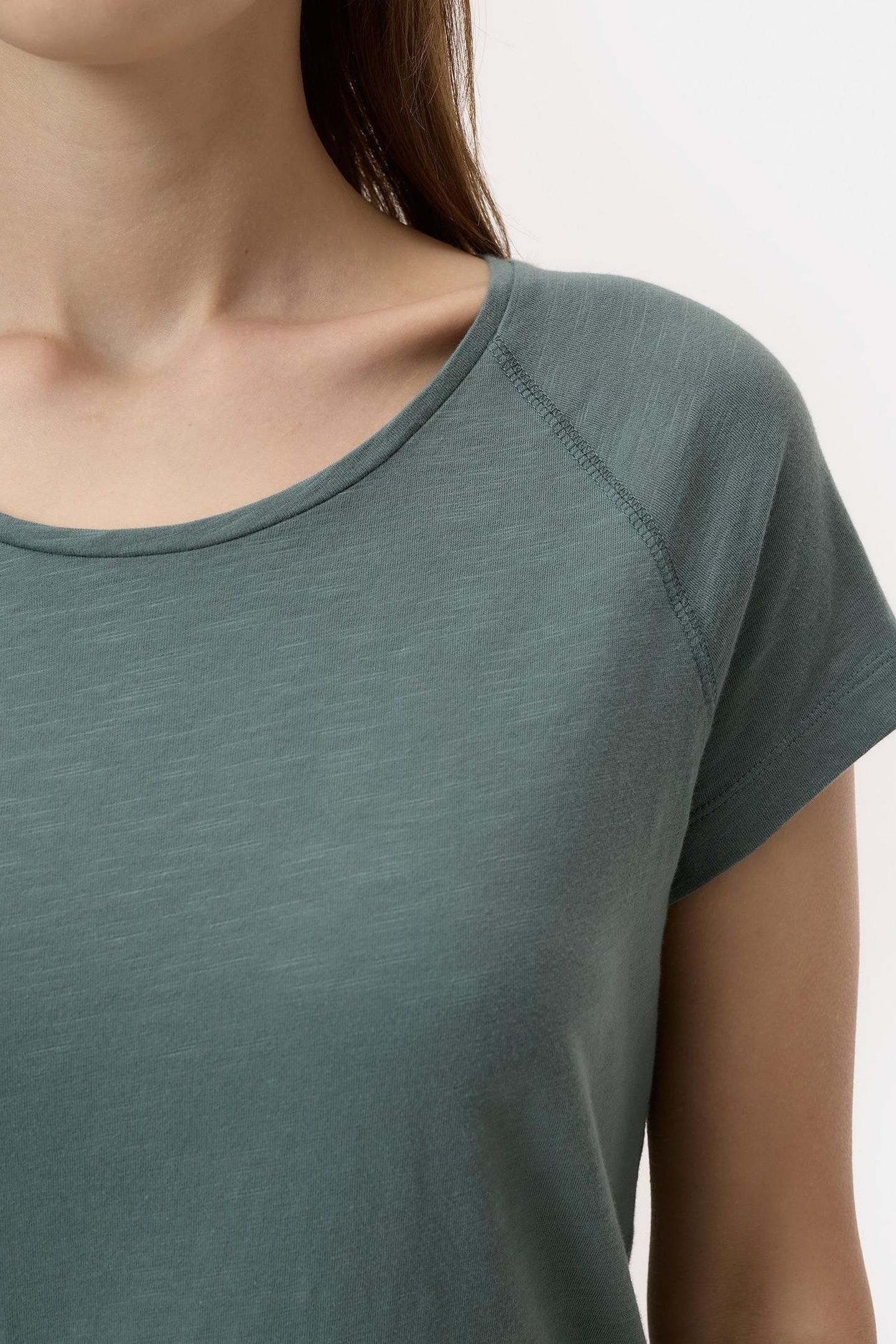 T SHIRT RAGLAN FADED GREEN 6