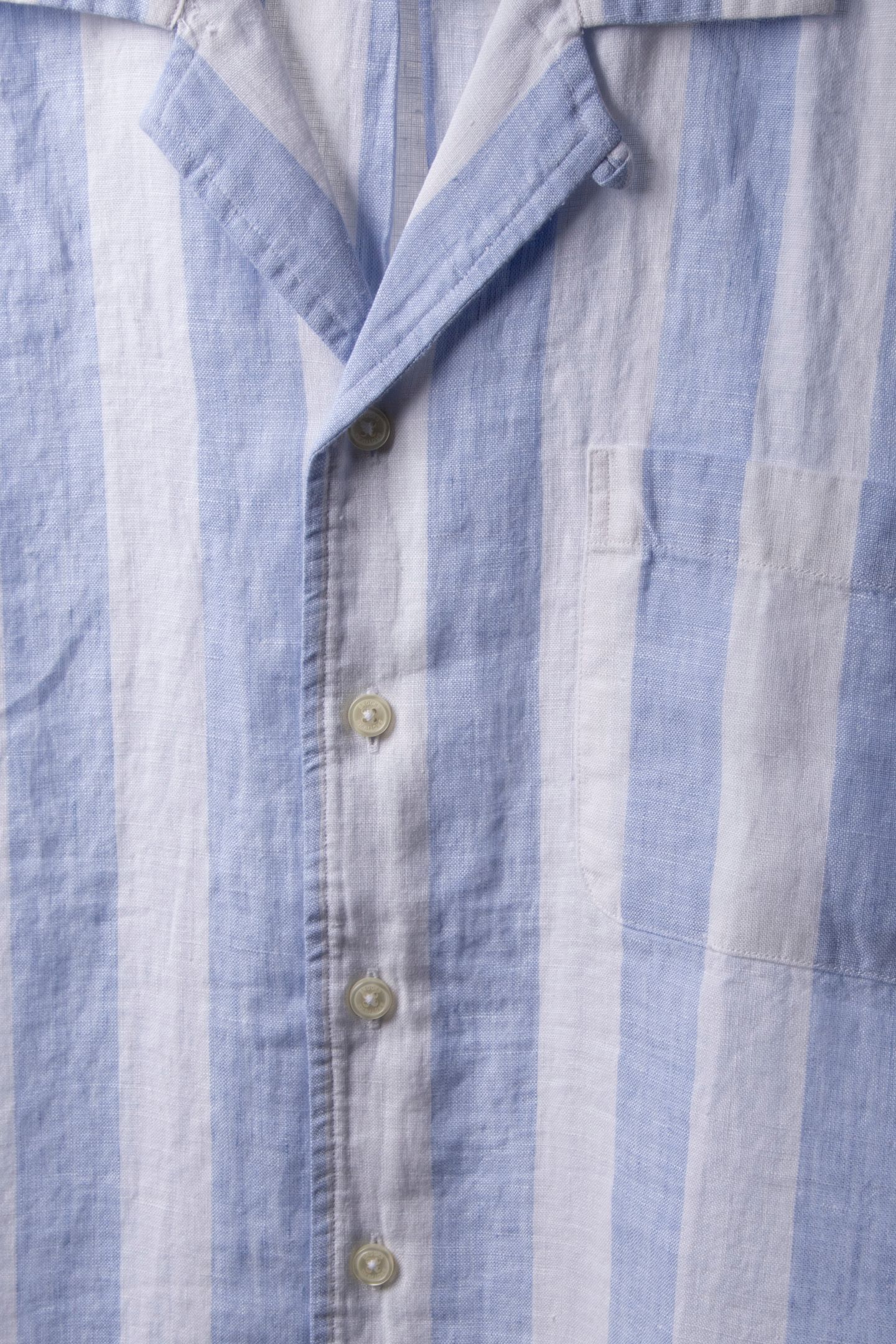 CASUAL LINEN SHIRT BLUE 6