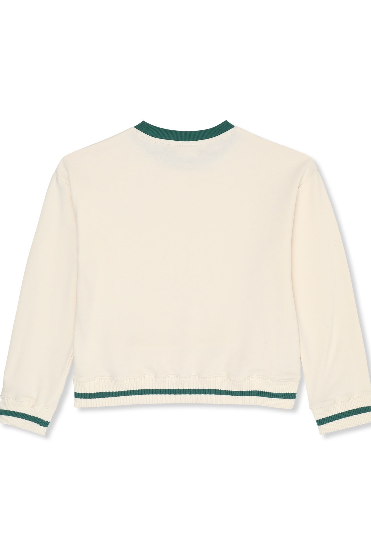 MARLIA RELAXED GRAPHIC CREWNECK SWEATSHIRT EGRET 2