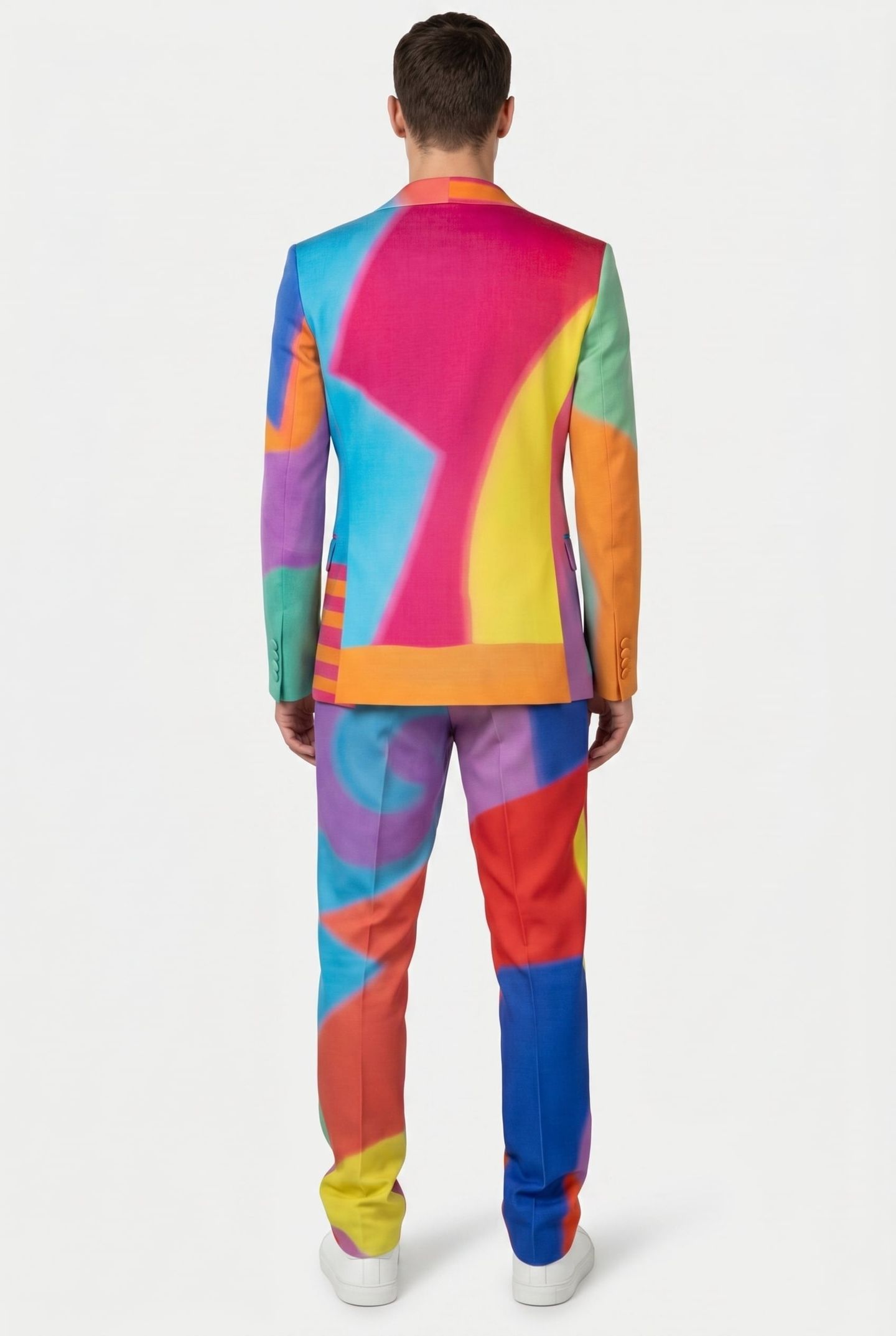 GREY SUIT MULTICOLOR 2