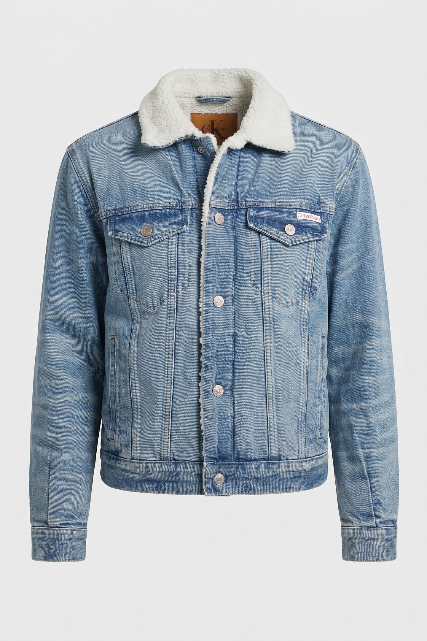 90S SHERPA TRUCKER JACKET TINTED THUNDRA 3