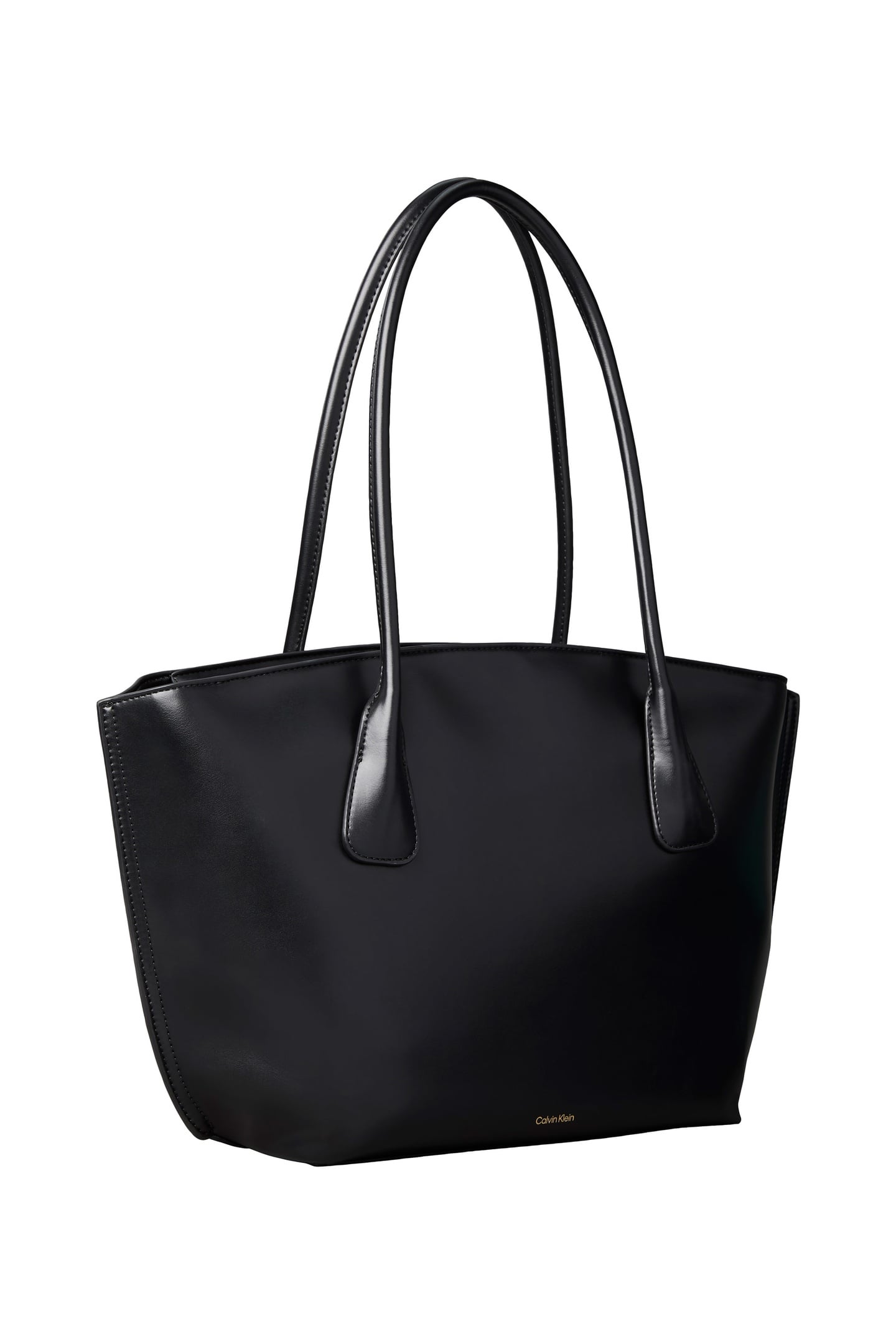 MEDIUM DOME TOTE BLACK/ANTIQUE LIGHT GOLD 2