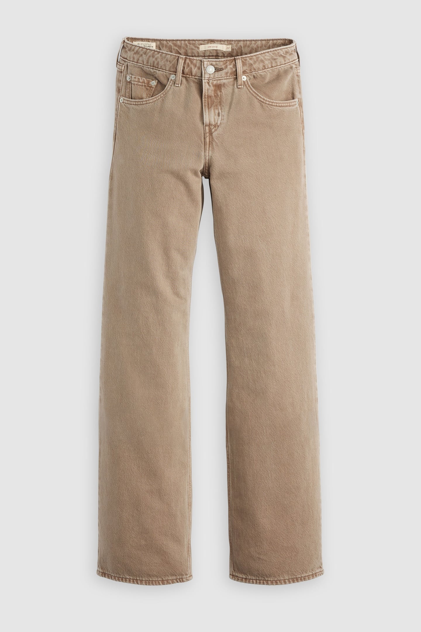 LOW LOOSE WASHED PINE JEANS 6