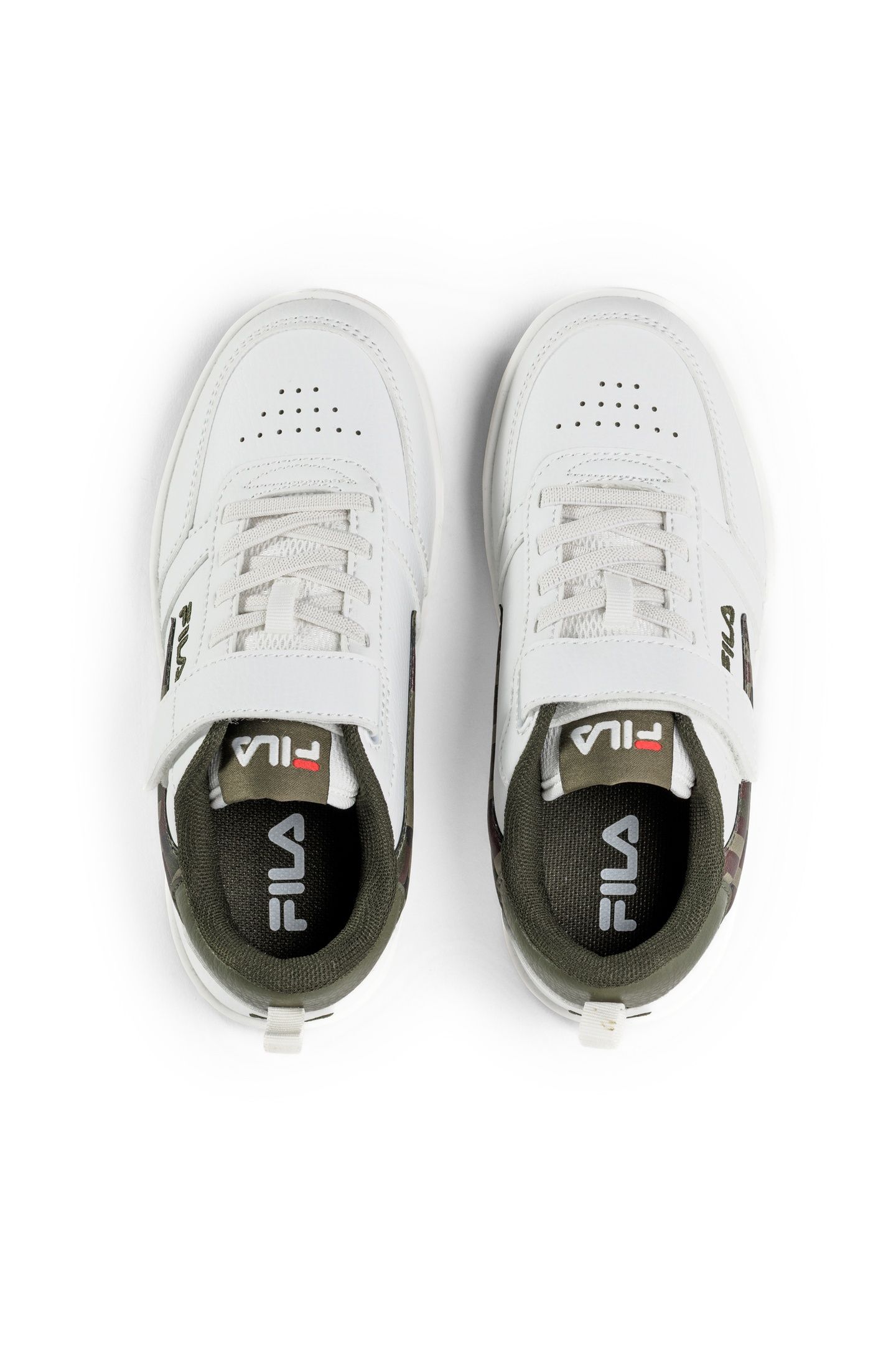 REGA NF PRT VELCRO KIDS WHITE-OLIVE NIGHT 5