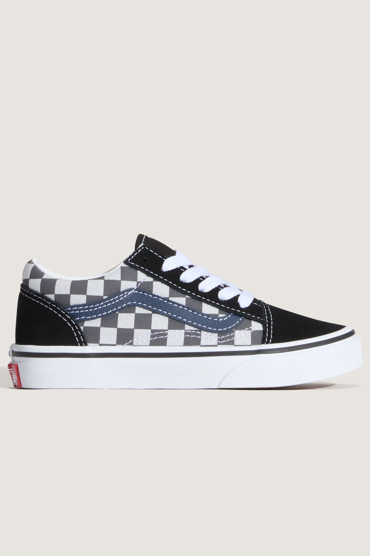 YOUTH UNISEX OLD SKOOL TONAL CHECK BLUE 1