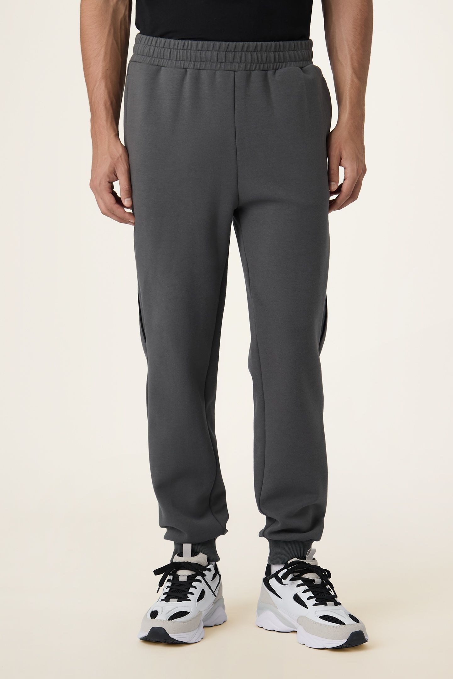 RIVOLI SLIM SWEATPANTS DARK SHADOW 1