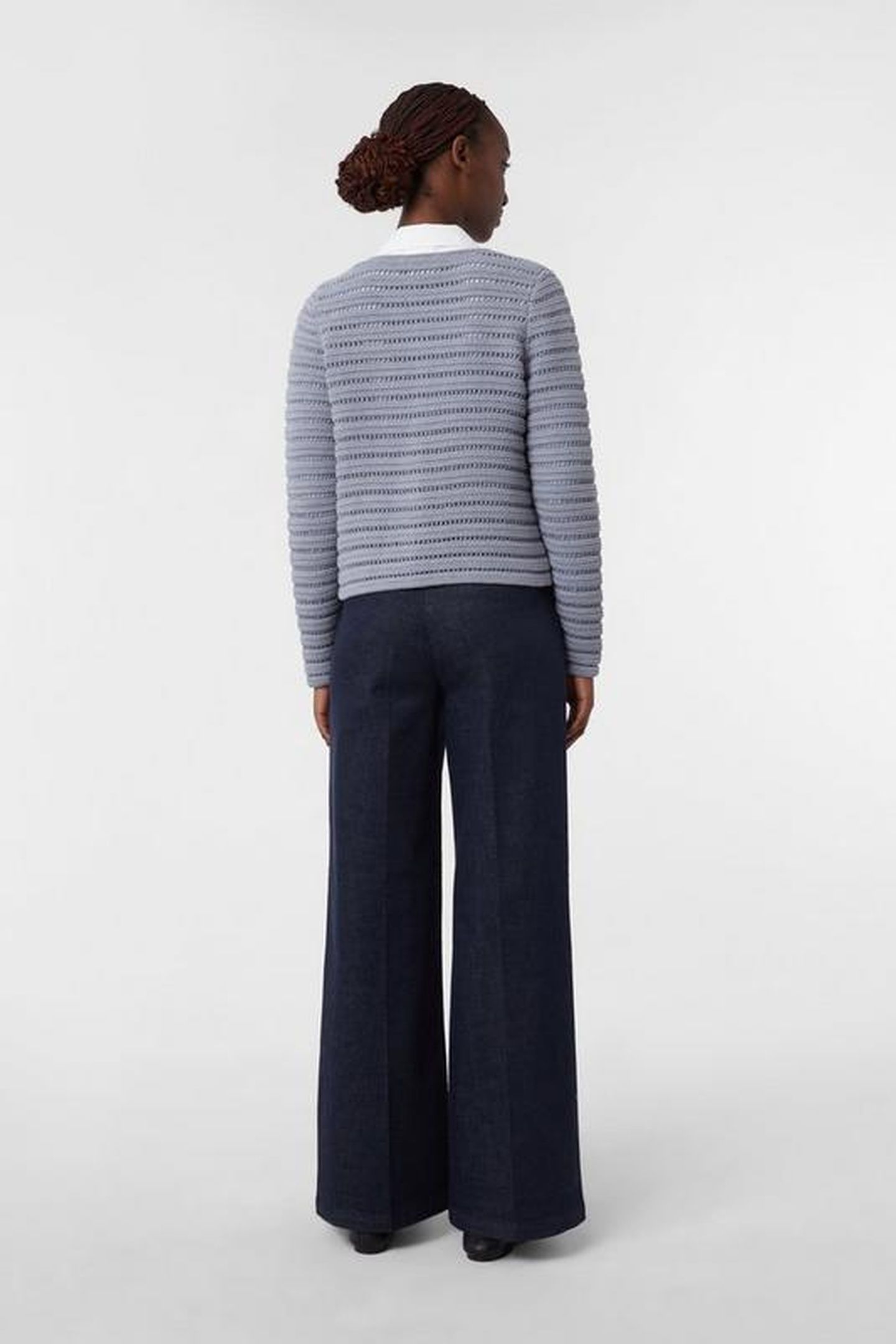 CARDIGAN GREY/BLACK 2