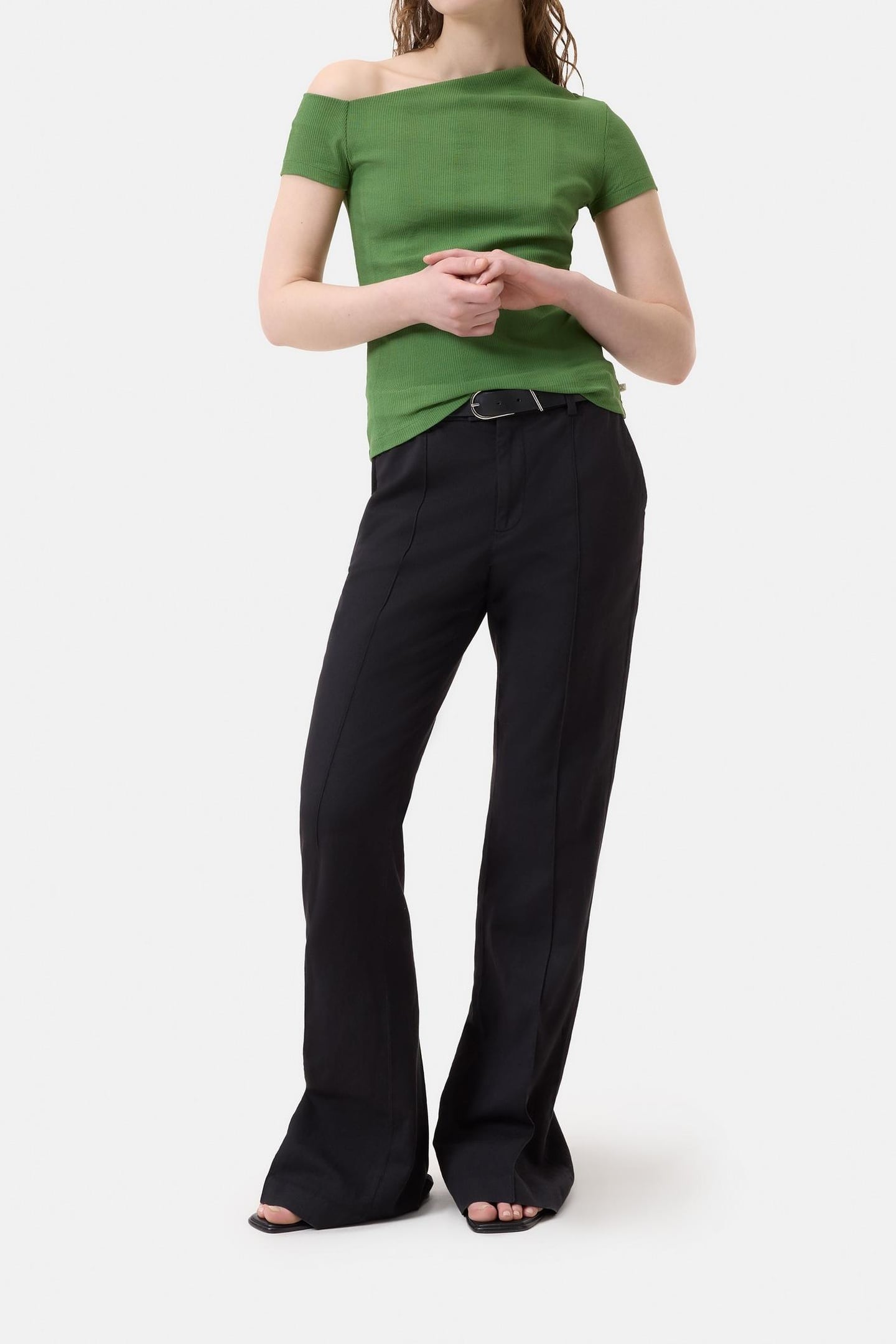 ASYMMERIC TOP MATCHA GREEN 1