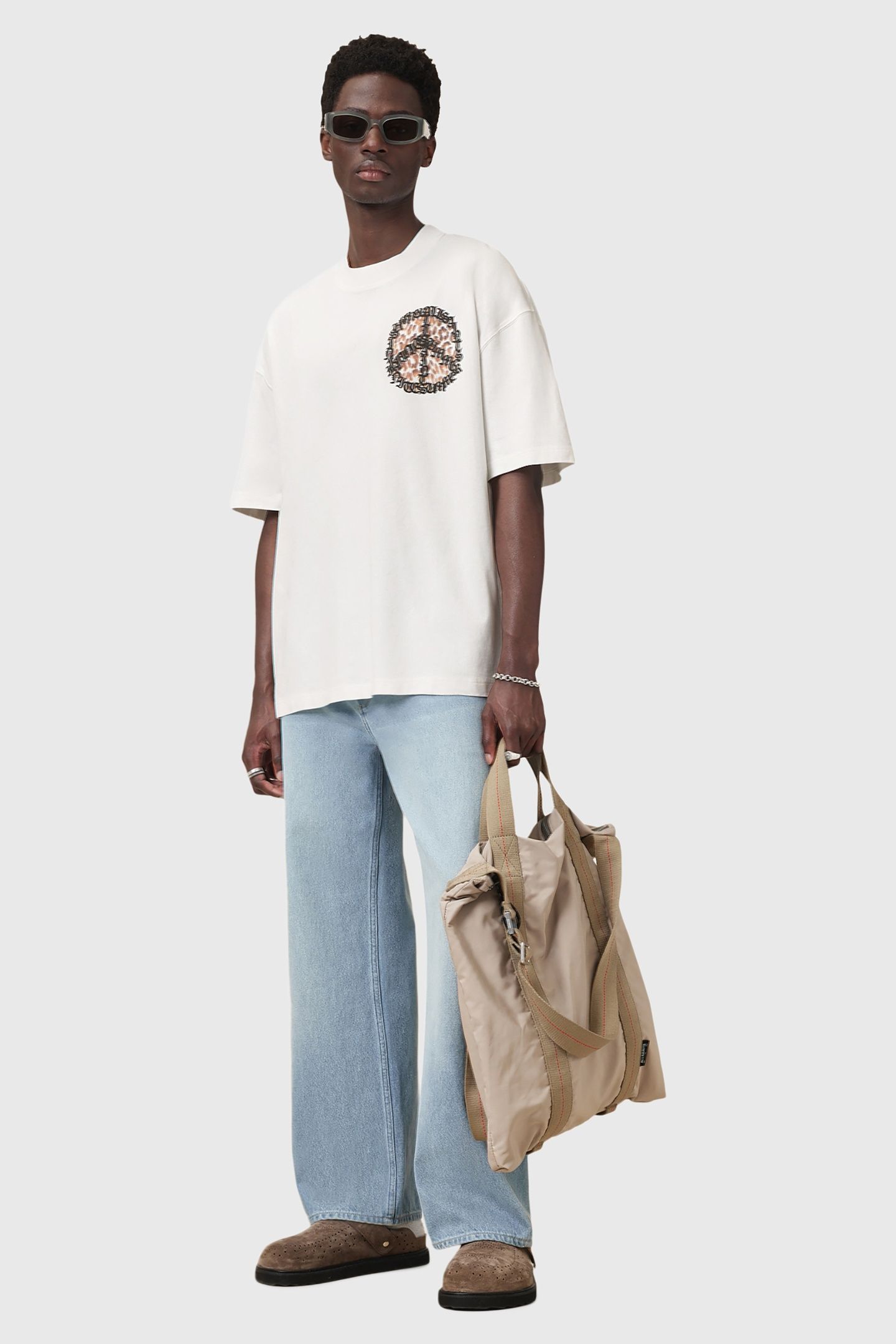 INCESSANT SS CREW CHALK WHITE 3