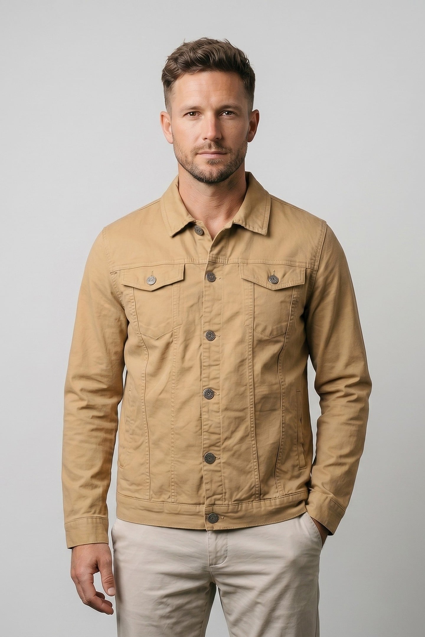 MARCOSJACKET GD KHAKI 1