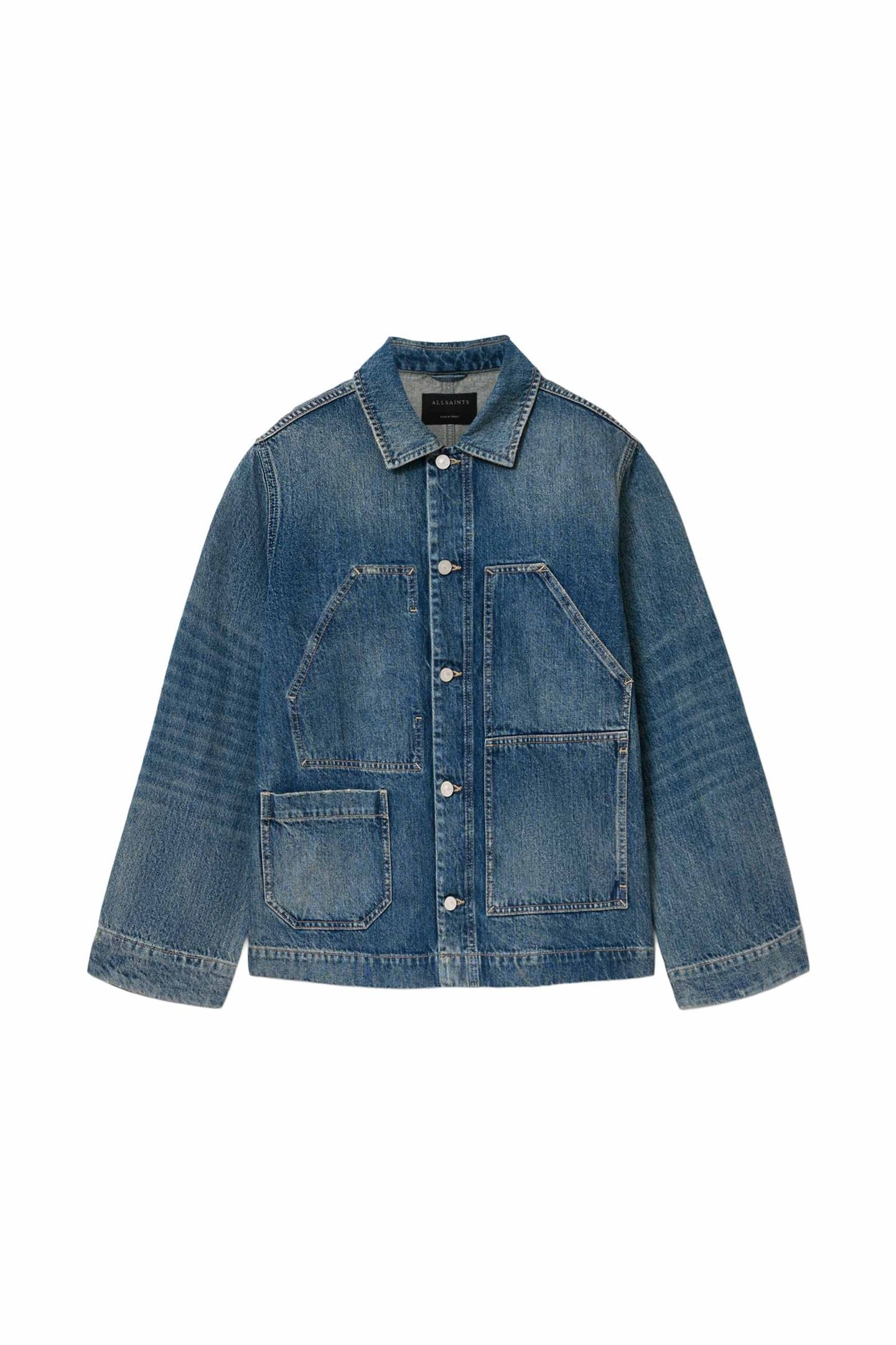 MUKESH JACKET MID INDIGO 7
