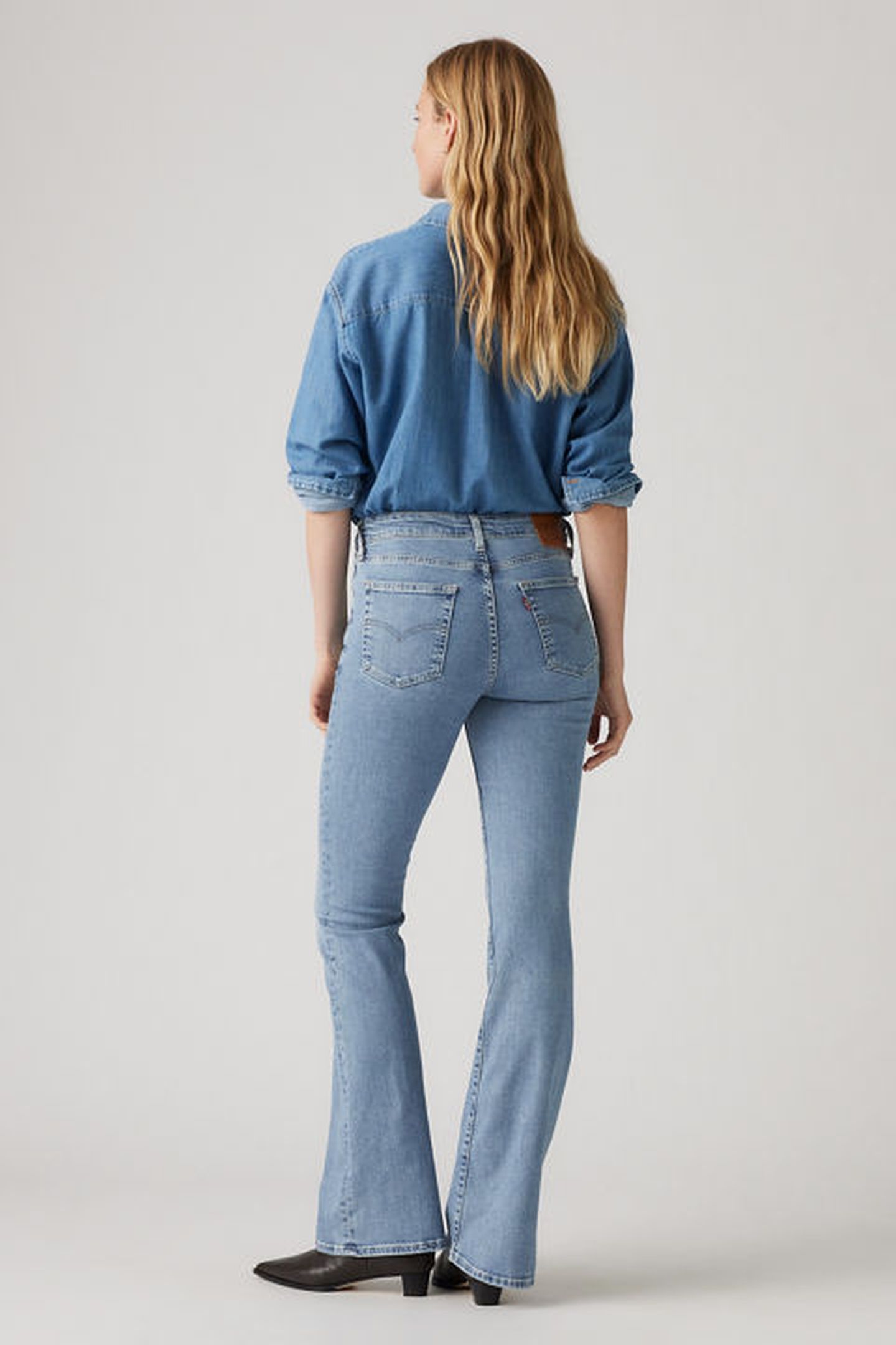 726 HIGH RISE FLARE JEANS 4