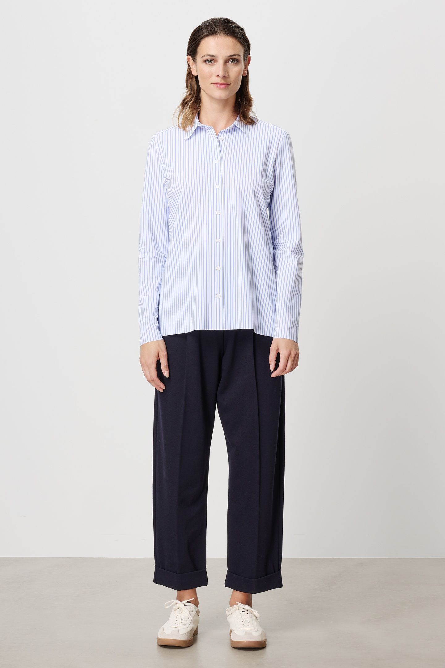 STRIPED SHIRT BLUE 1