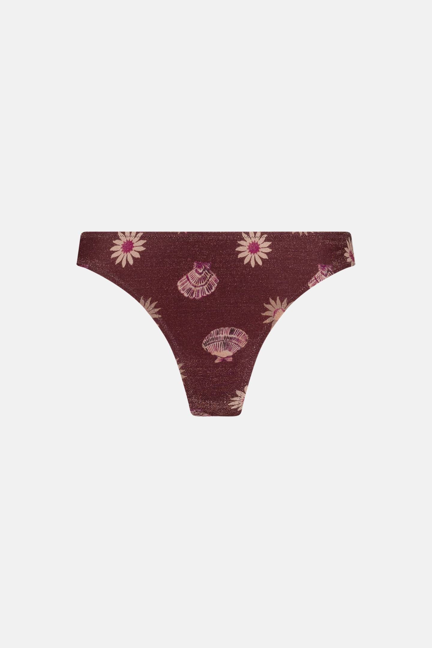 NADINE BIKINI BOTTOM COCOA/PINK CRAZE 4