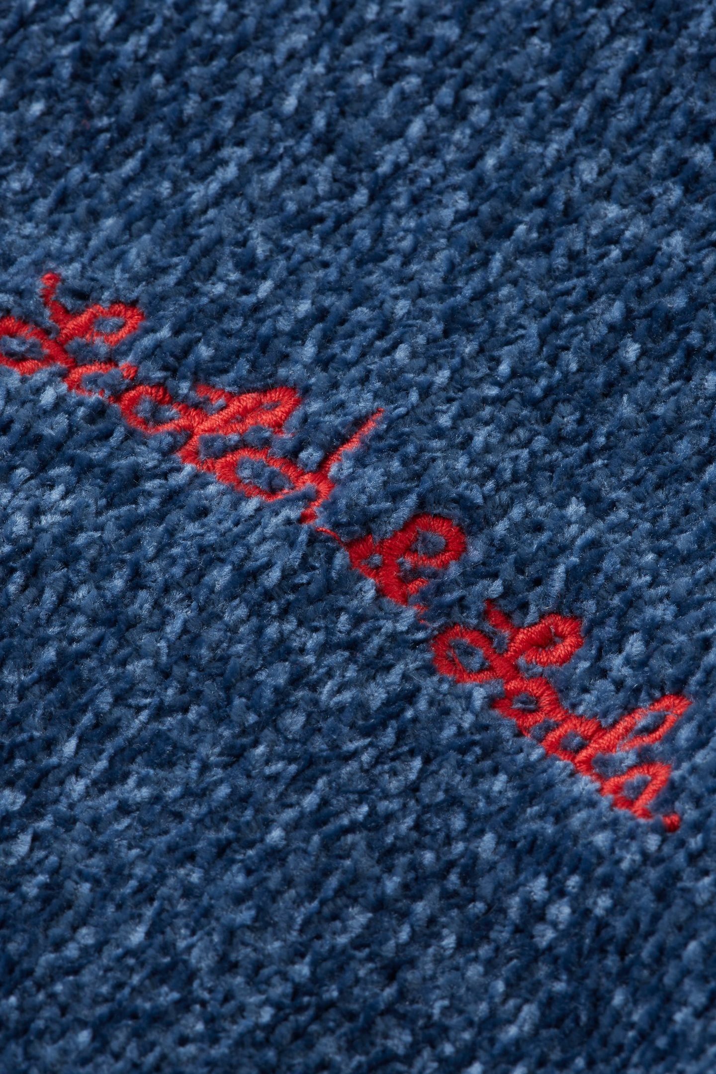 BOY REGULAR-FIT VELVET CHENILLE PULLOVER INSIGNIA BLUE 3