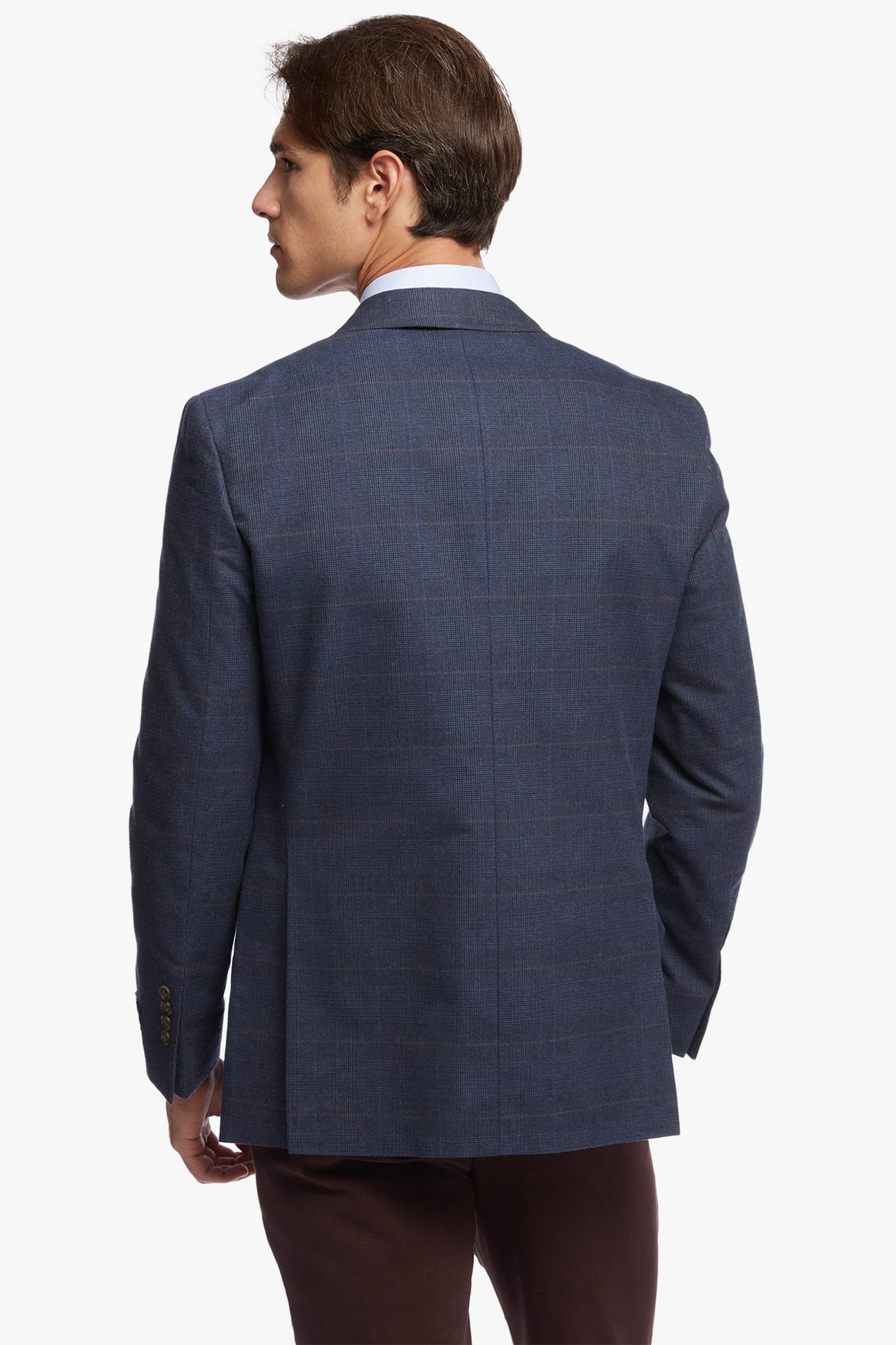 REGENT REGULAR-FIT COTTON SPORT COAT BLUE 2
