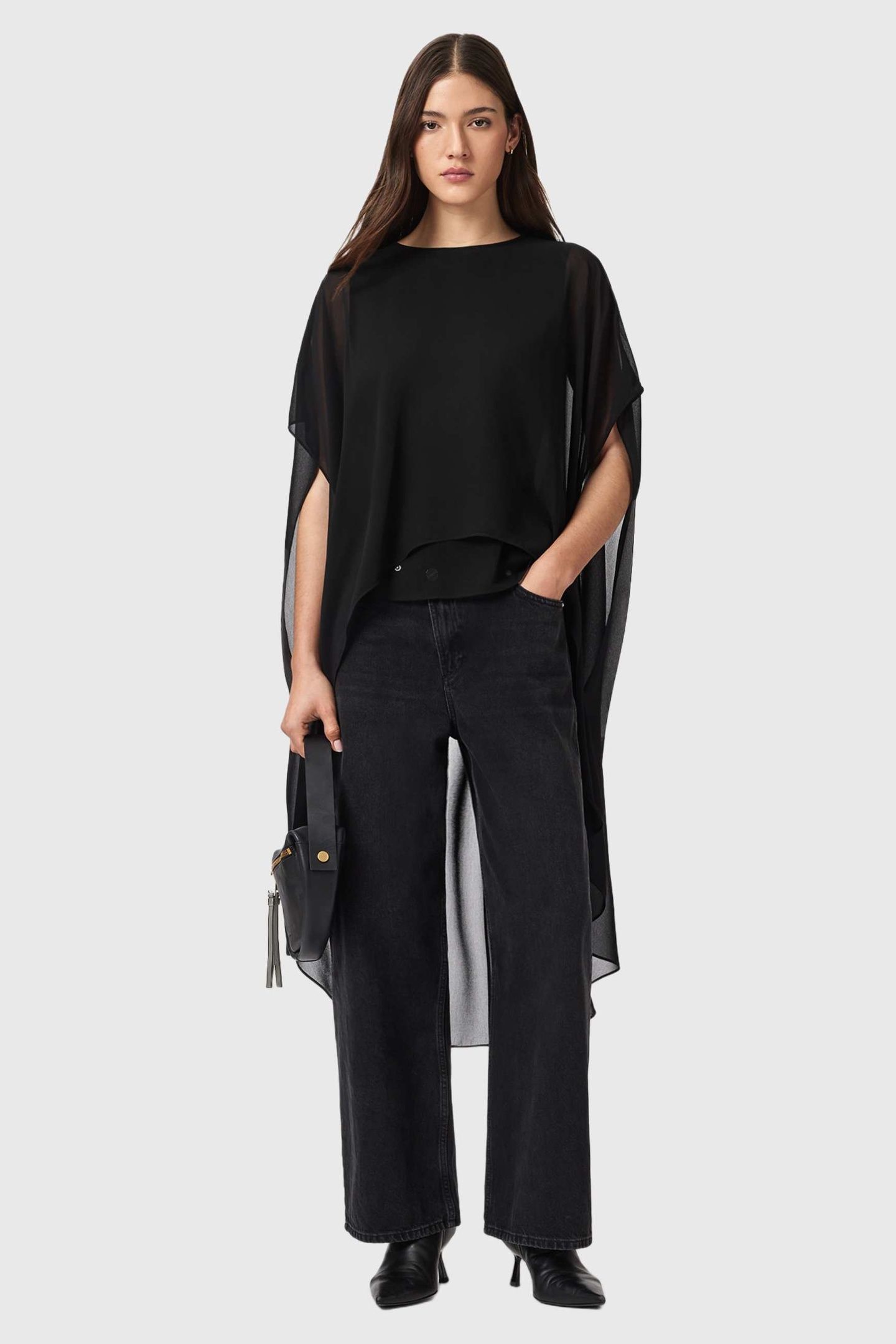 JAMIE SHEER TOP BLACK 2
