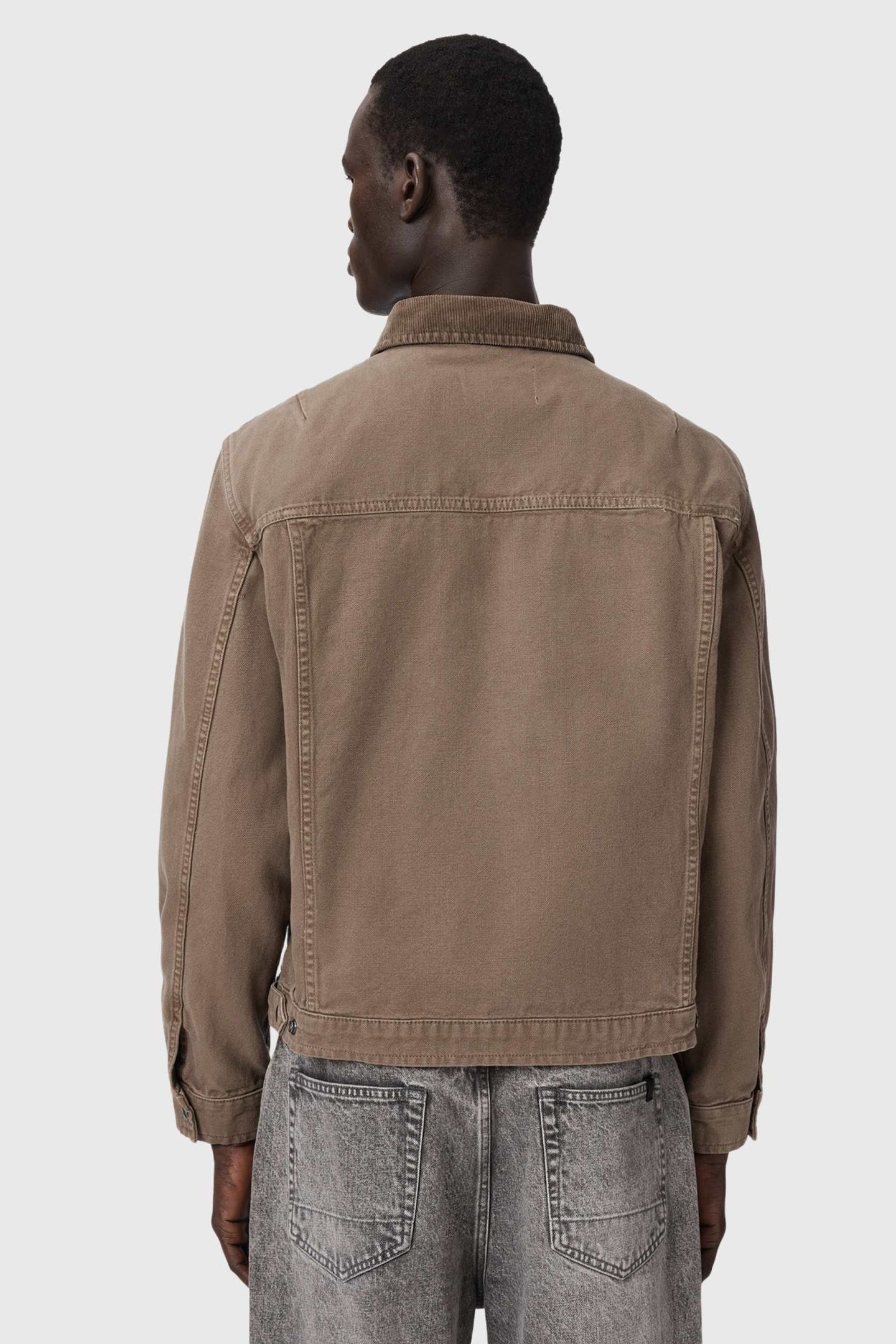 KOREY CANVAS JACKET MIRE BROWN 5