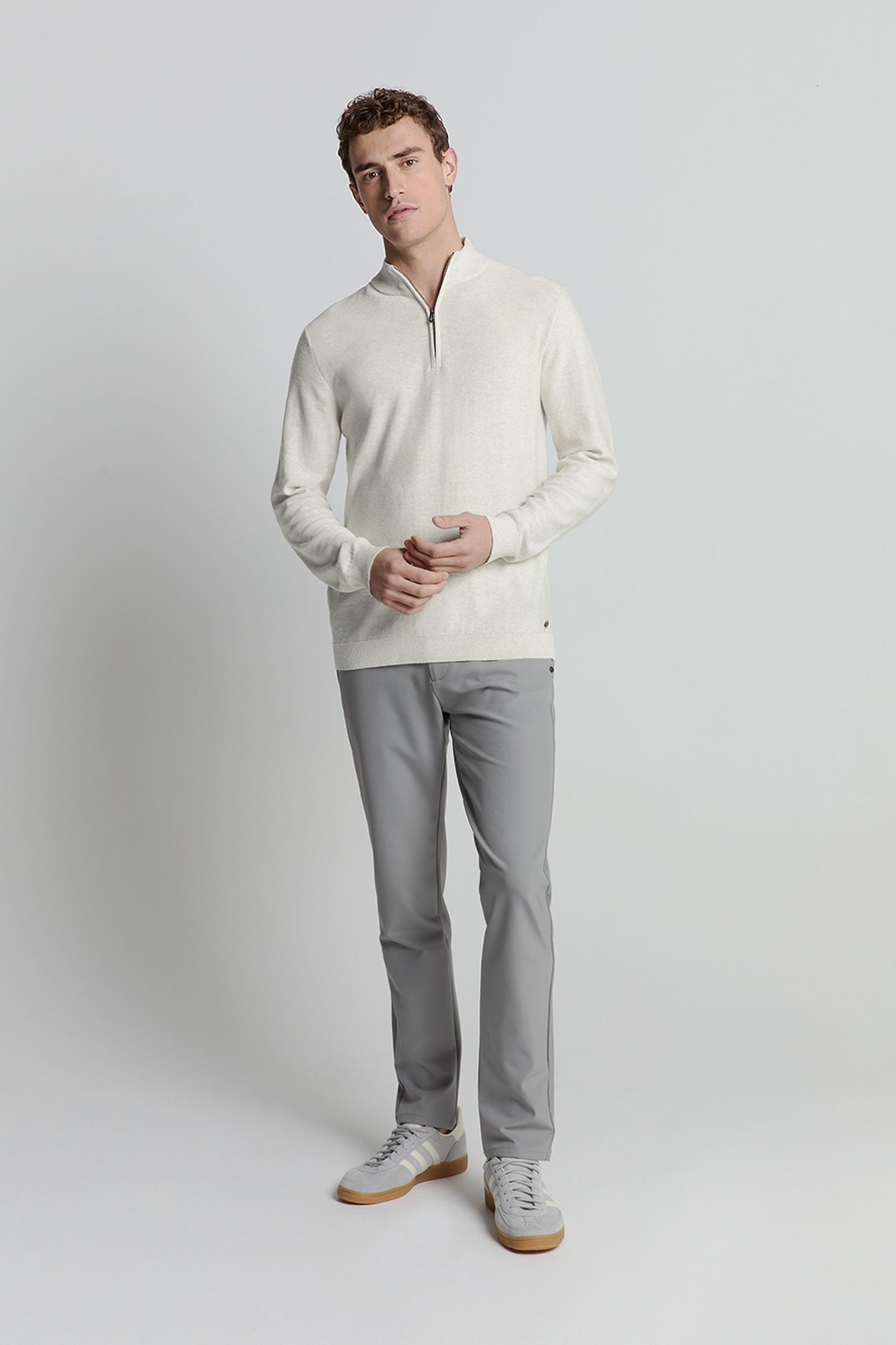 PULLOVER HALF ZIP MELANGE KIT 1