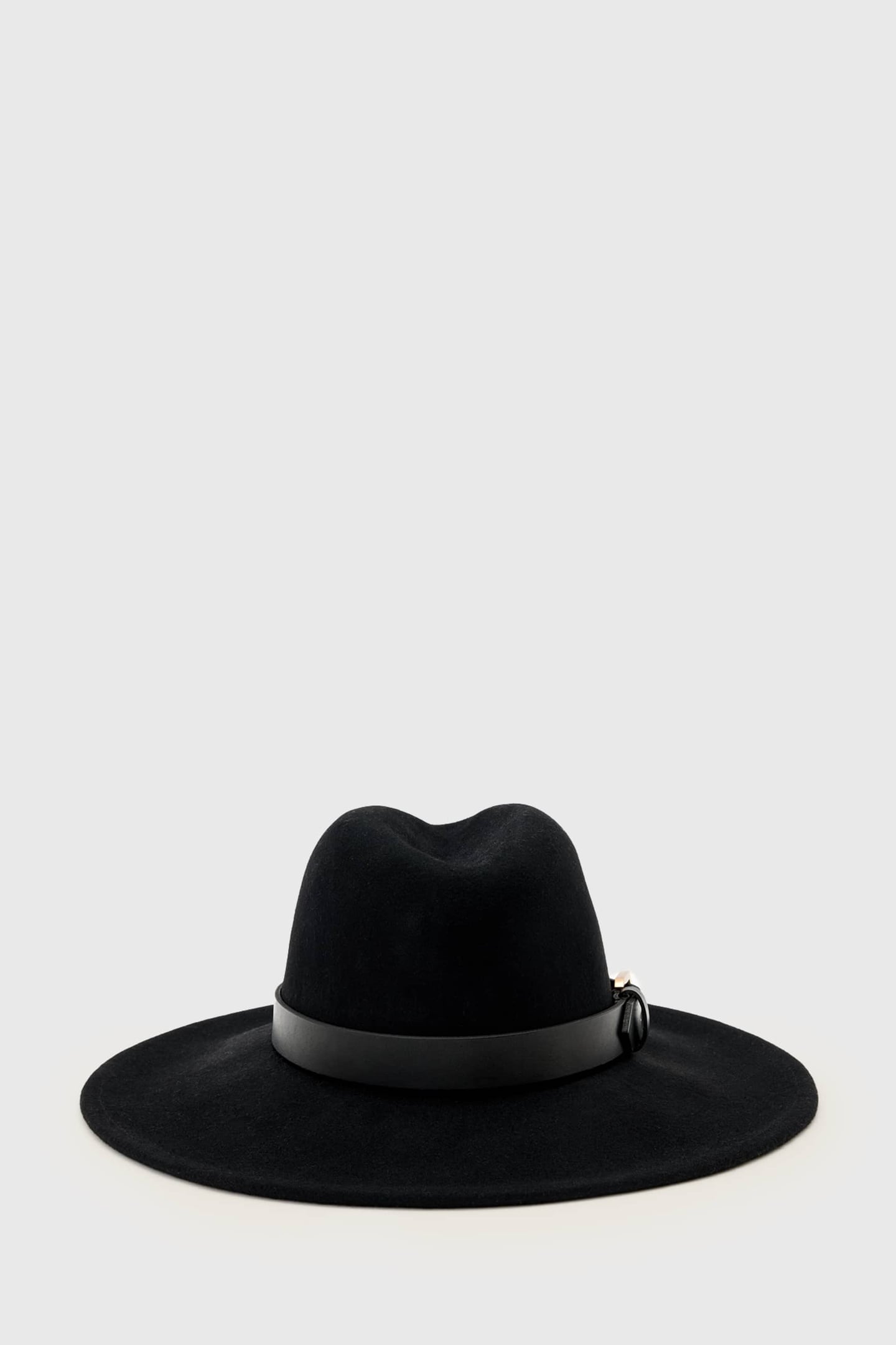FAE FEDORA BLACK/WARM BRASS 2