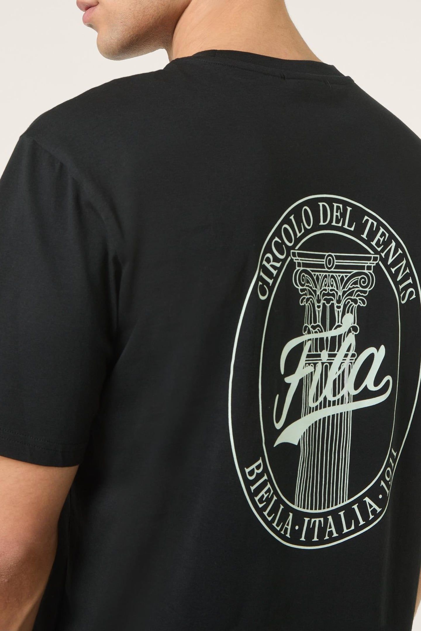 PIGNONE RELAXED GRAPHIC T-SHIRT BLACK 4